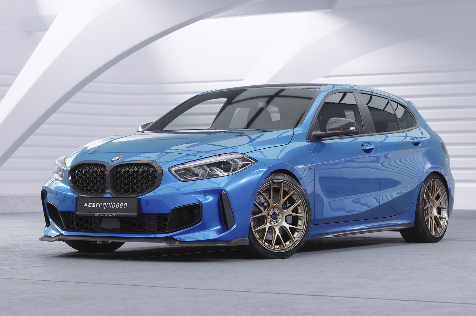BMW 1 F40 M Sport Front Splitter CSL621-G