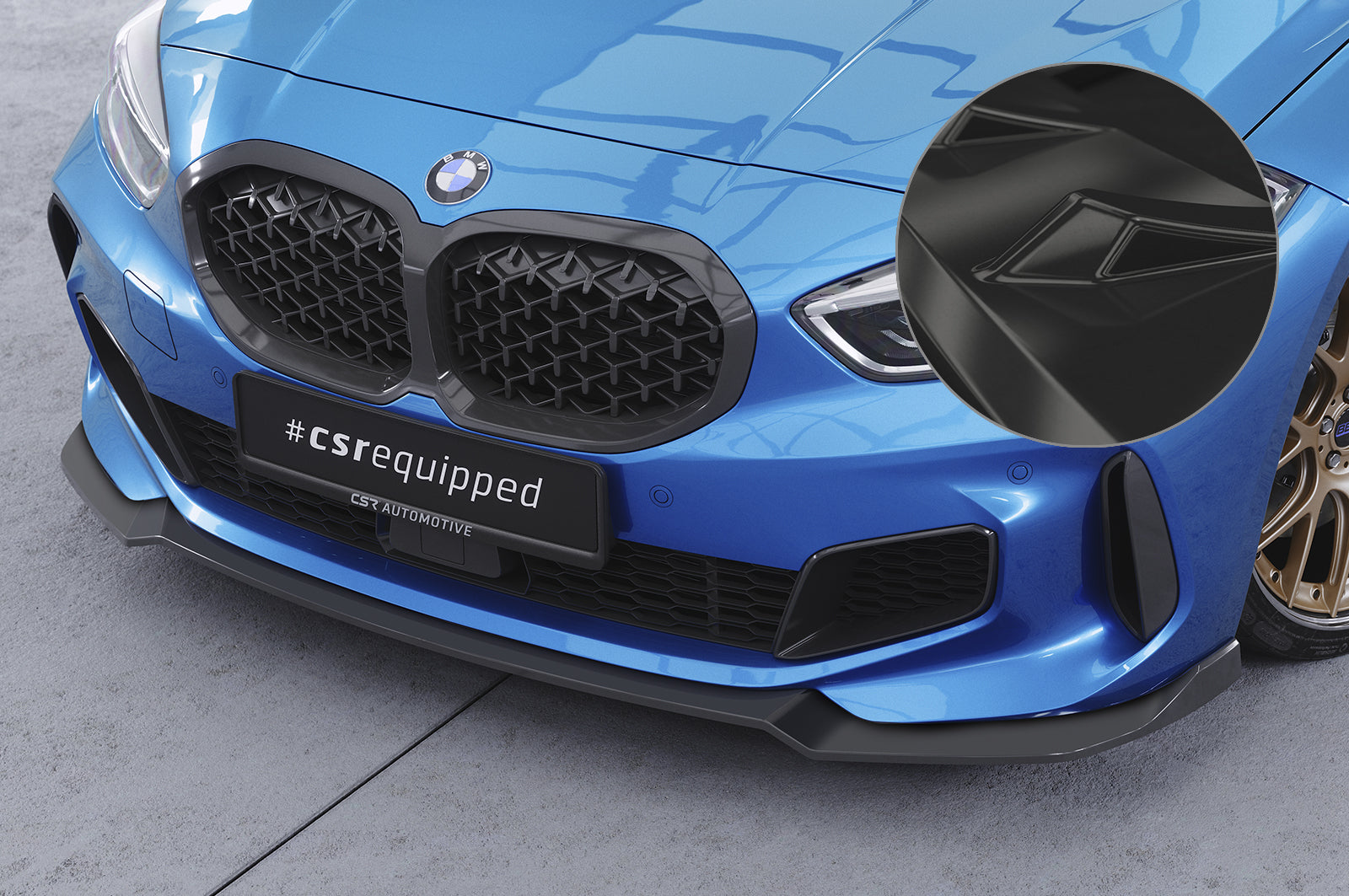 BMW 1 F40 M Sport Front Splitter CSL621-G