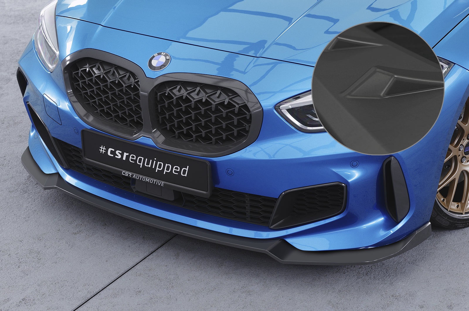 BMW 1 F40 M Sport Front Splitter CSL621-G