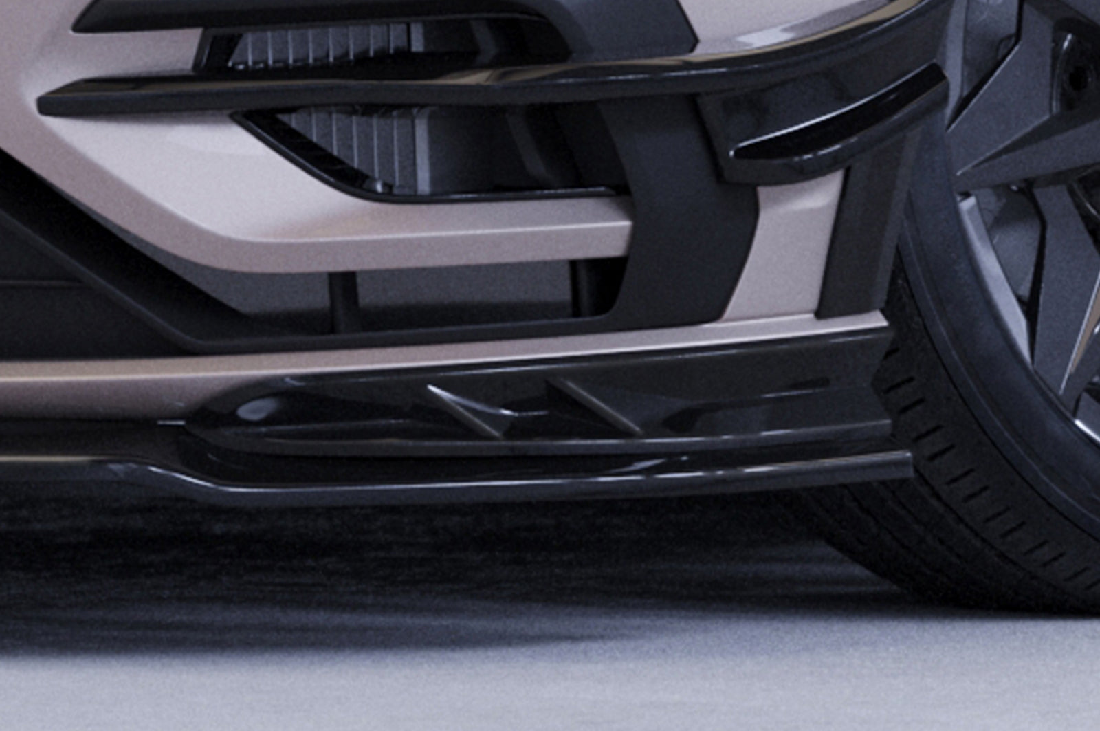 VW Golf 7 R Front Splitter CSL636-G