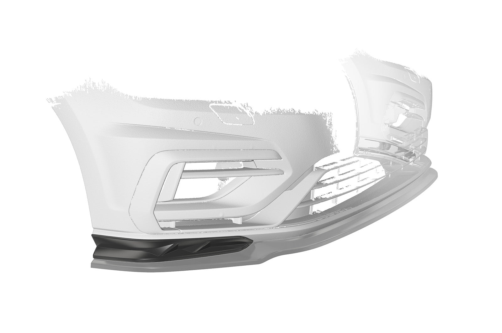 VW Golf 7 R Front Splitter CSL636-G