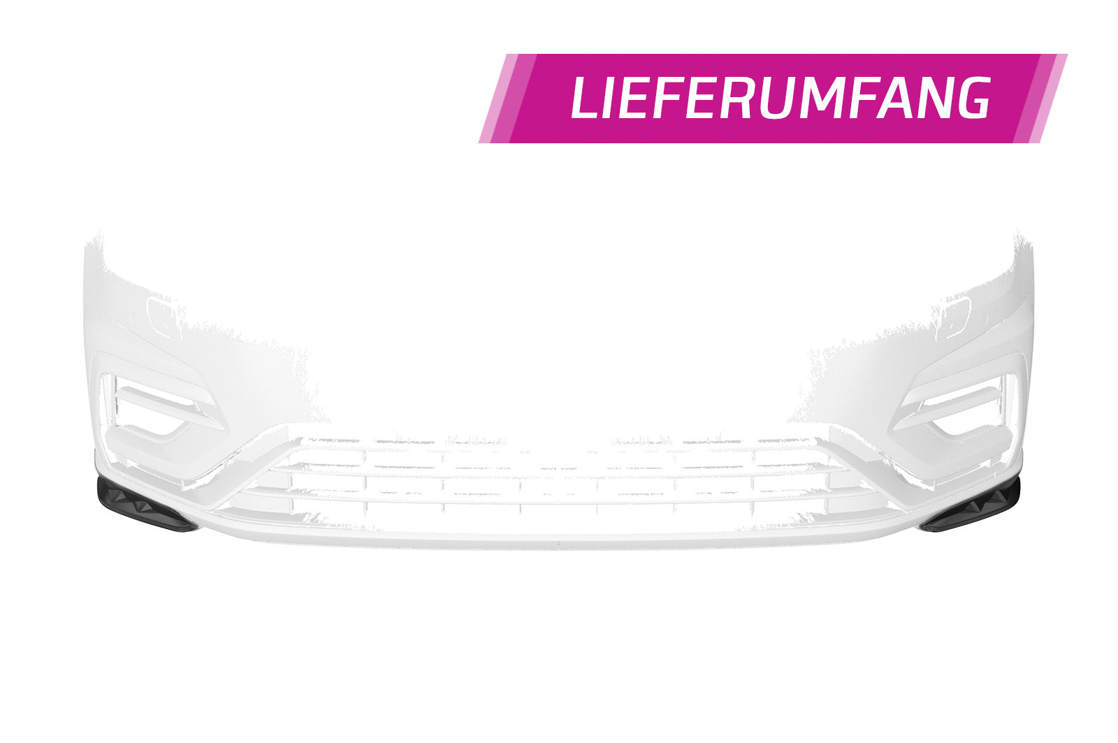 VW Golf 7 R Front Splitter CSL636-G