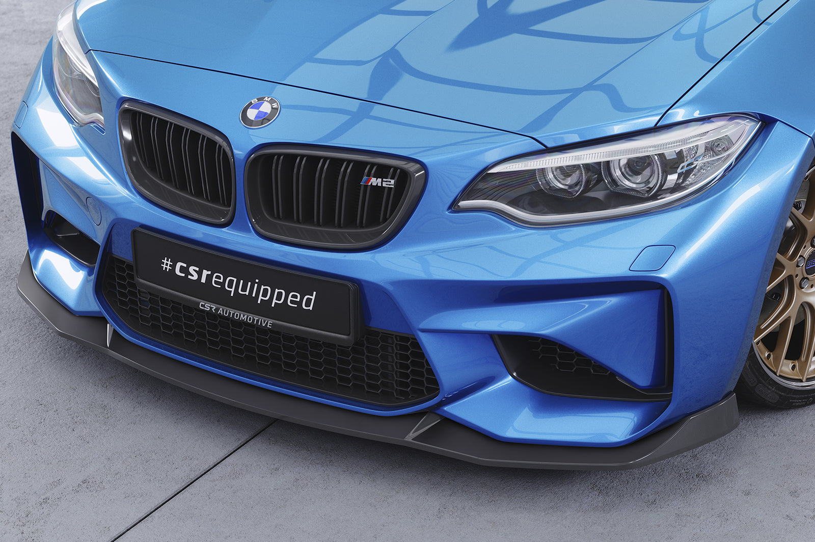 BMW M2 F87 Front Splitter CSL638-G