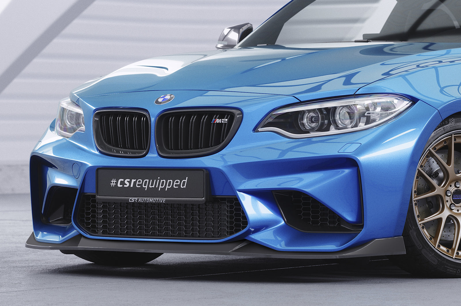 BMW M2 F87 Front Splitter CSL638-G