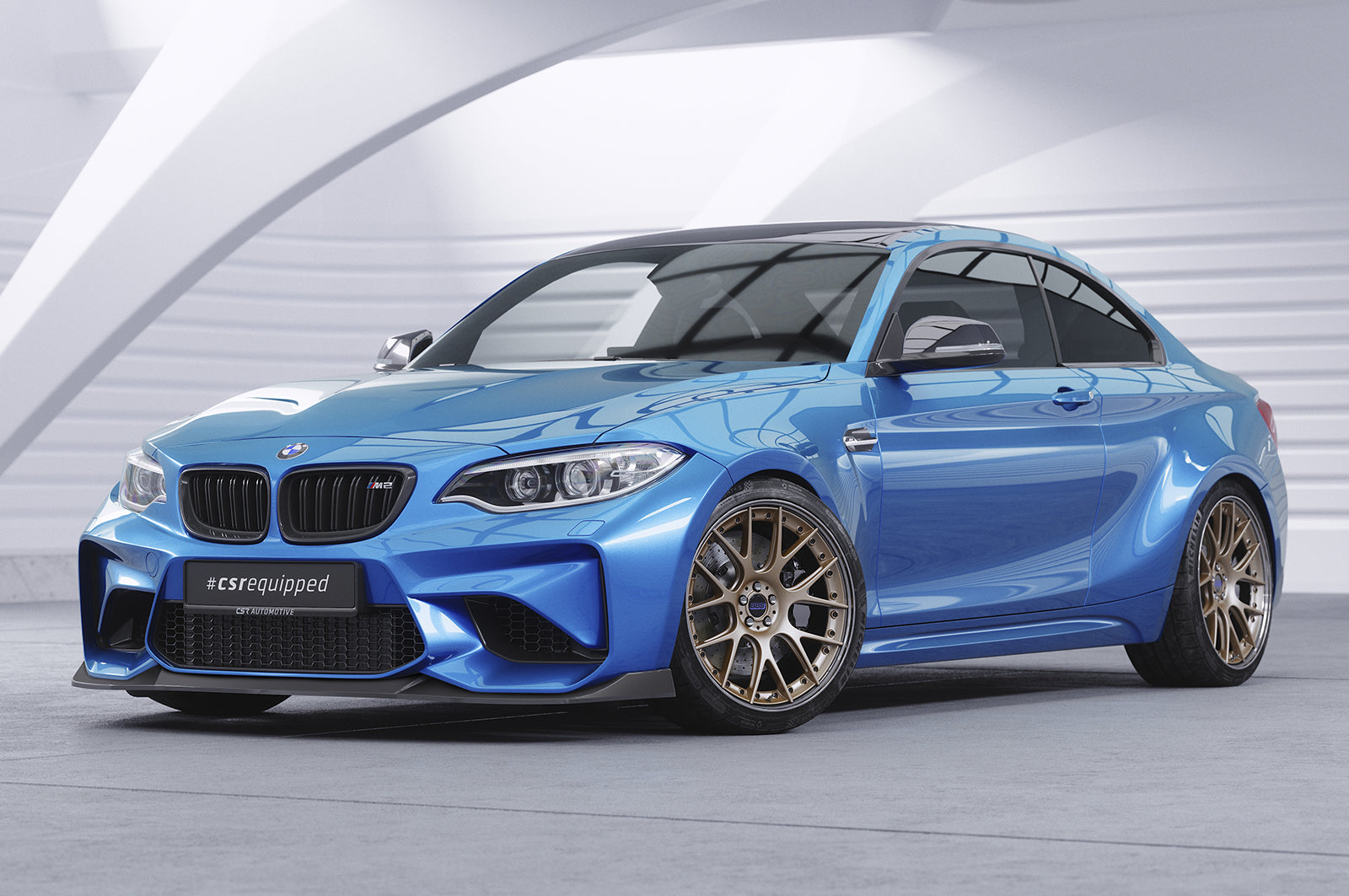 BMW M2 F87 Front Splitter CSL638-G