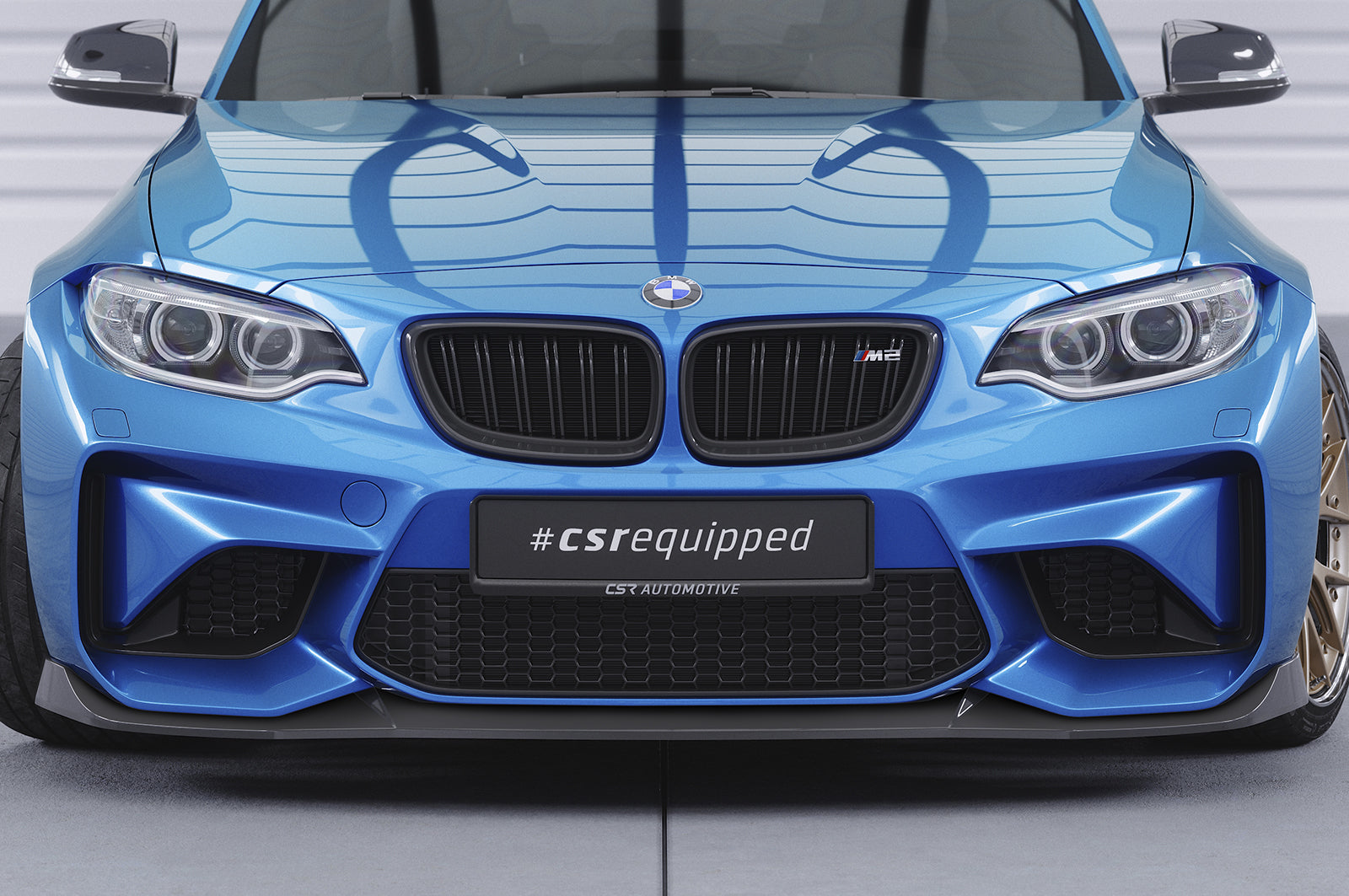 BMW M2 F87 Front Splitter CSL638-G