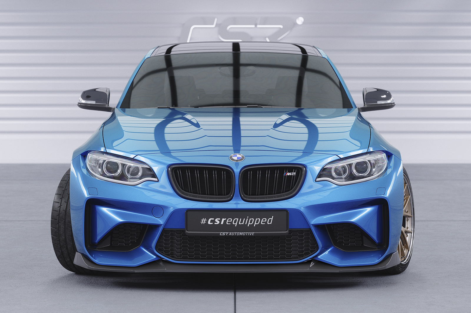 BMW M2 F87 Front Splitter CSL638-G