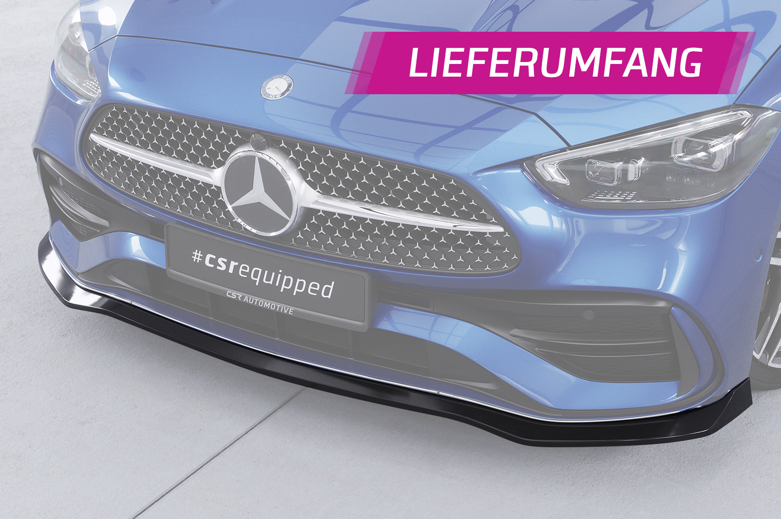 Mercedes-Benz C W206/S206 AMG Front Splitter CSL641-G