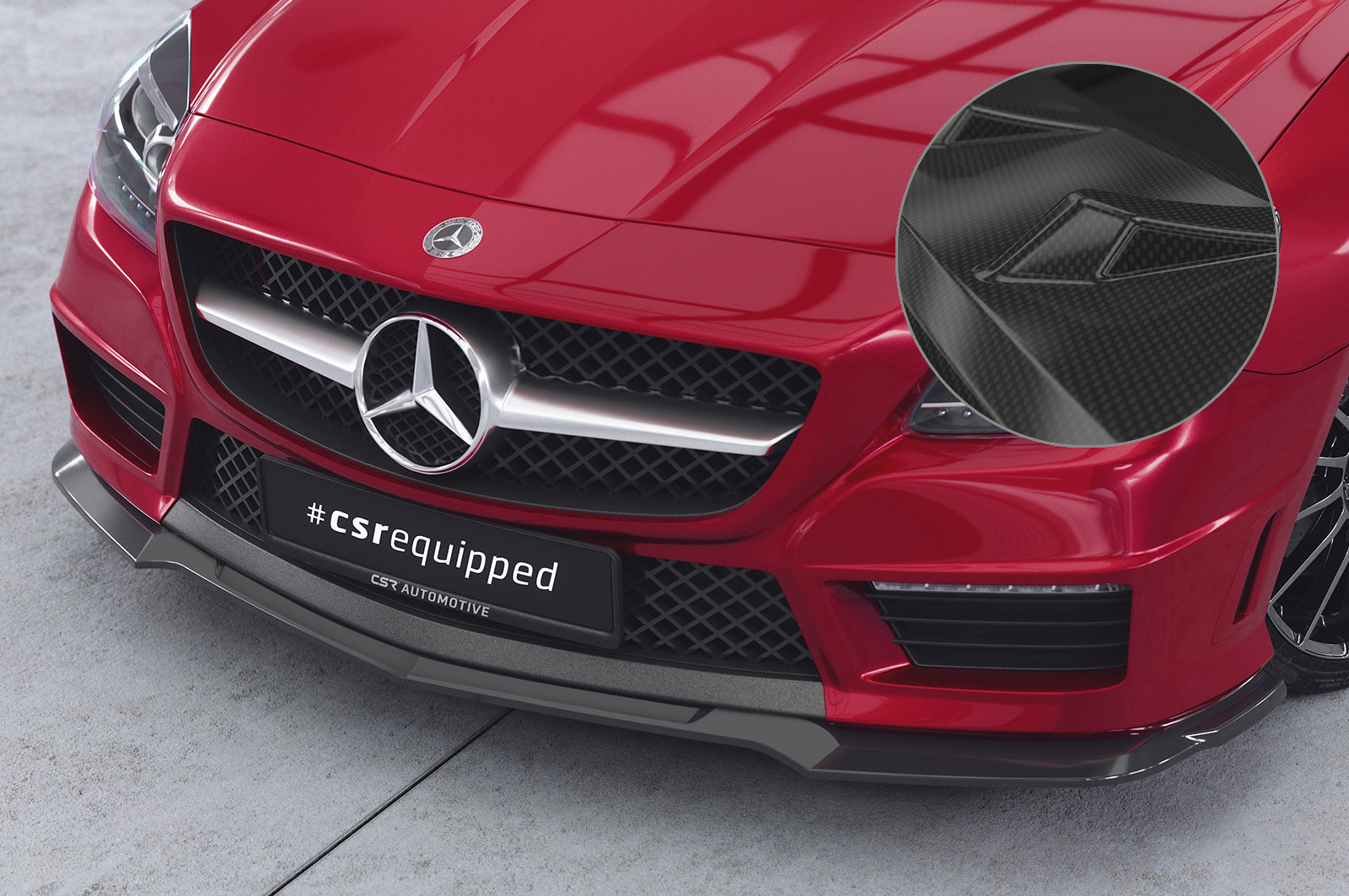 Mercedes-Benz SLK R172 AMG Front Splitter CSL655-G
