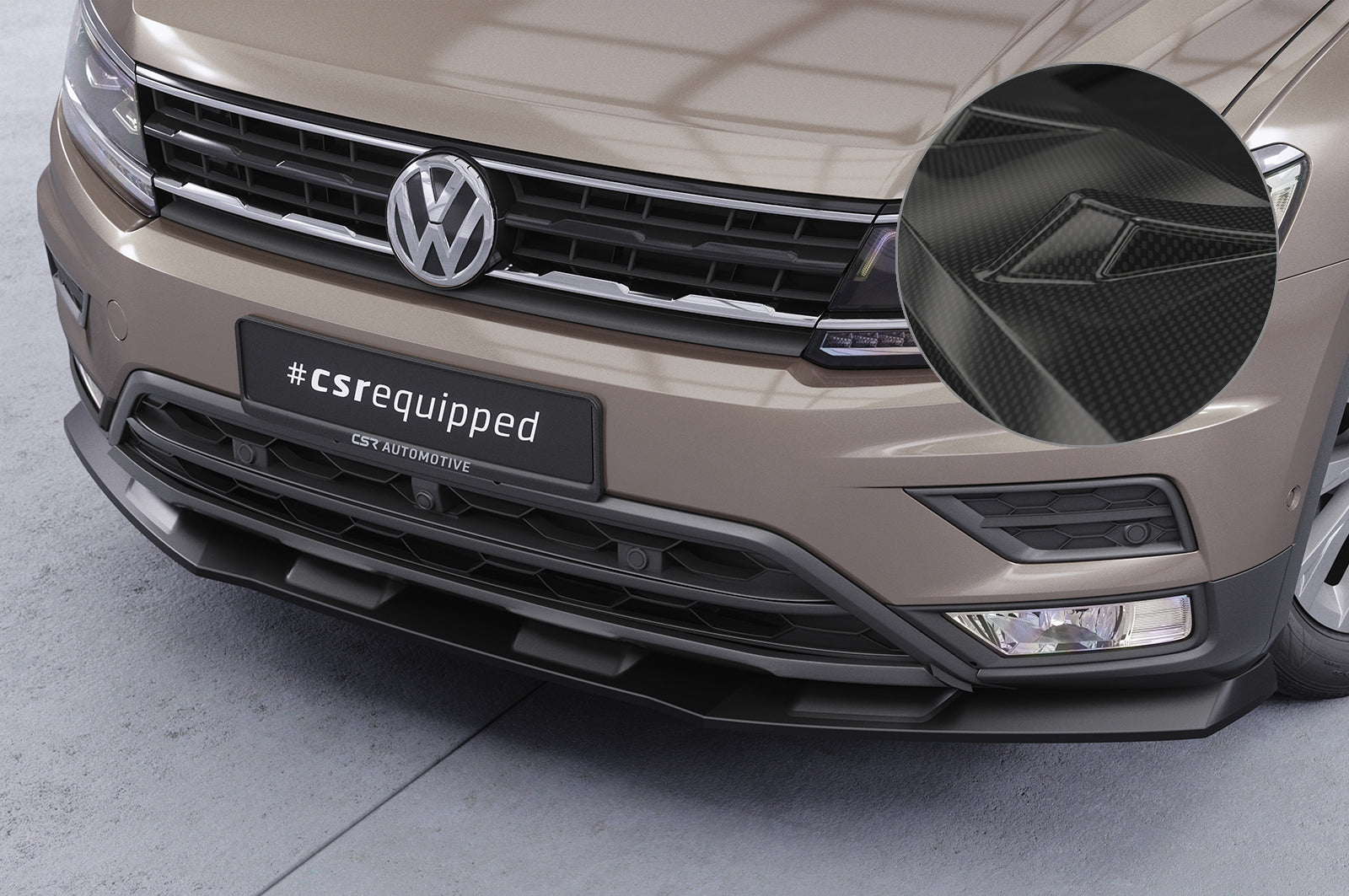 VW Tiguan 2 AD Front Splitter CSL658-G