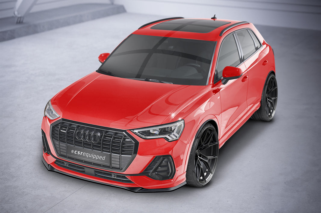 Audi Q3 F3 S-Line Front Splitter CSL665-G