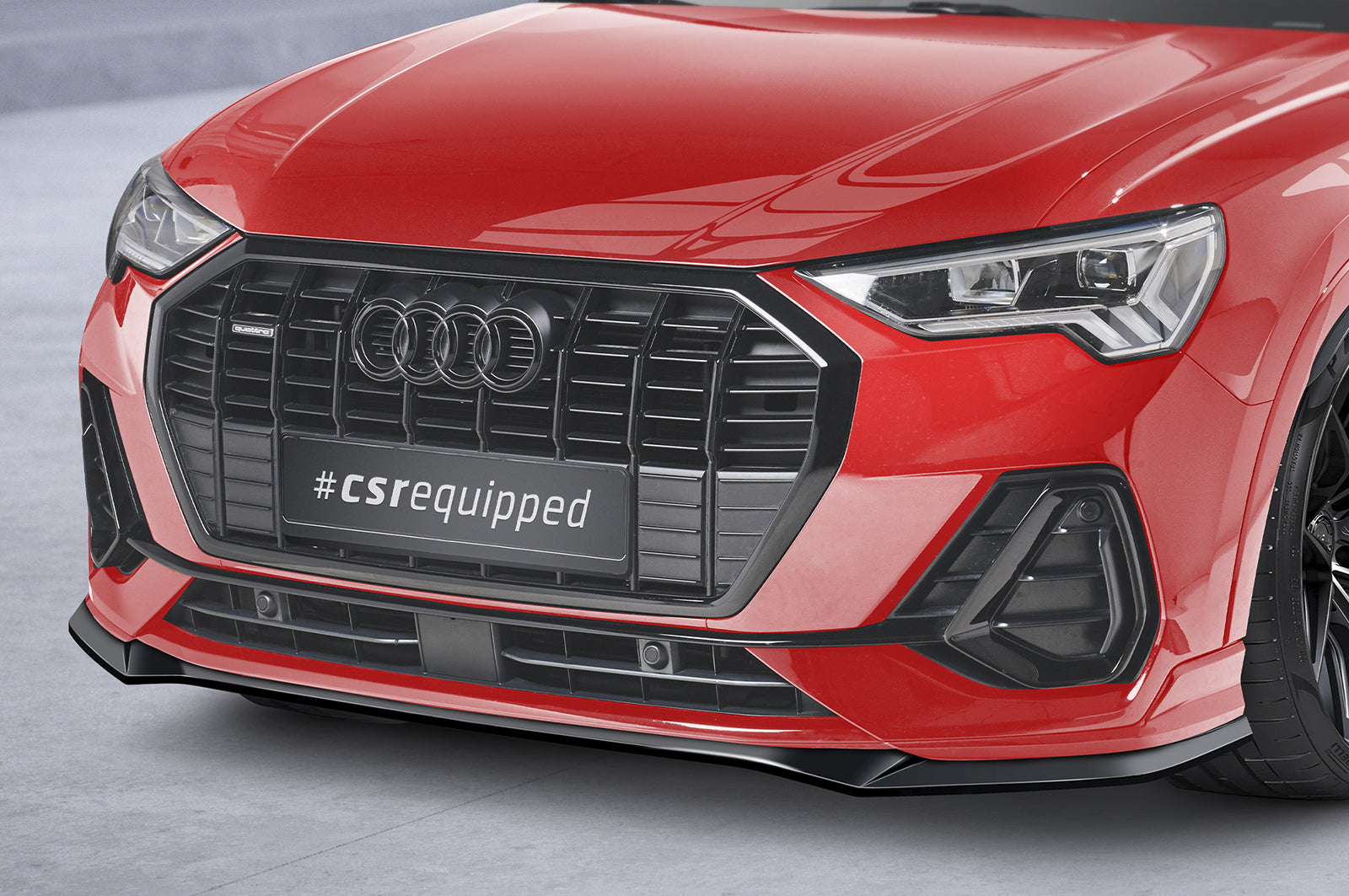 Audi Q3 F3 S-Line Front Splitter CSL665-G