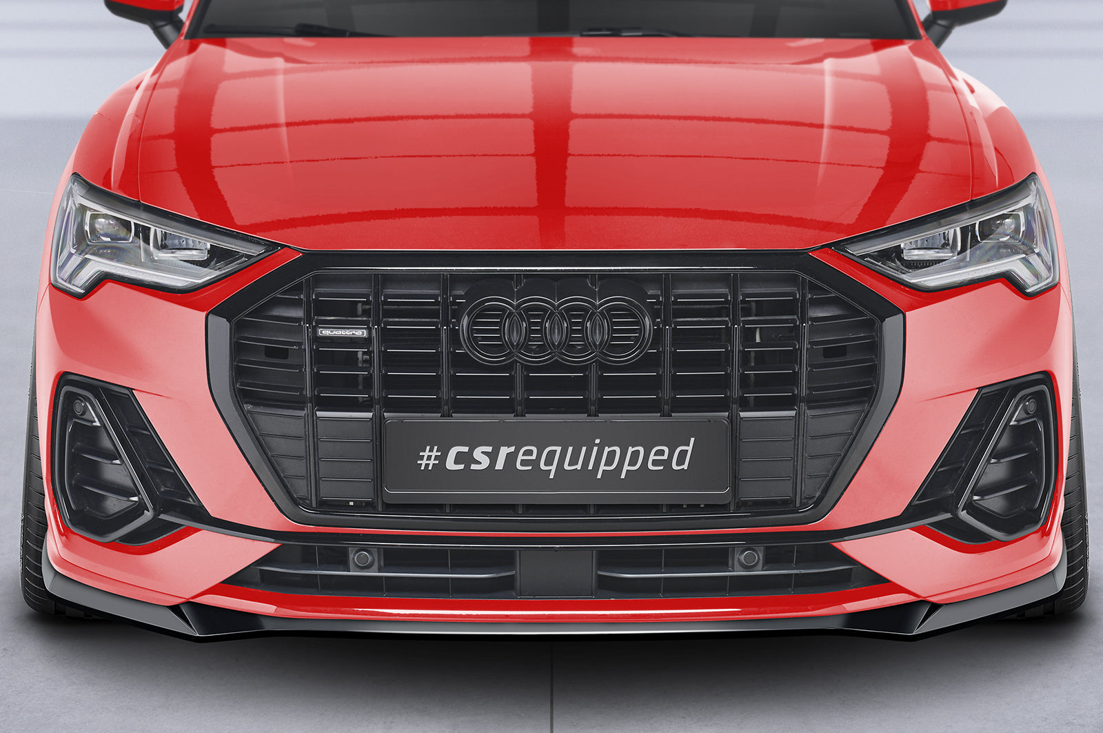 Audi Q3 F3 S-Line Front Splitter CSL665-G