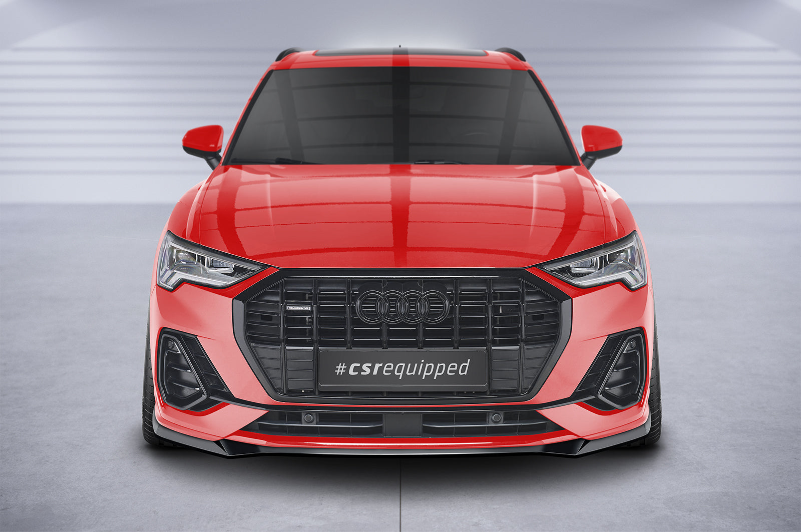 Audi Q3 F3 S-Line Front Splitter CSL665-G