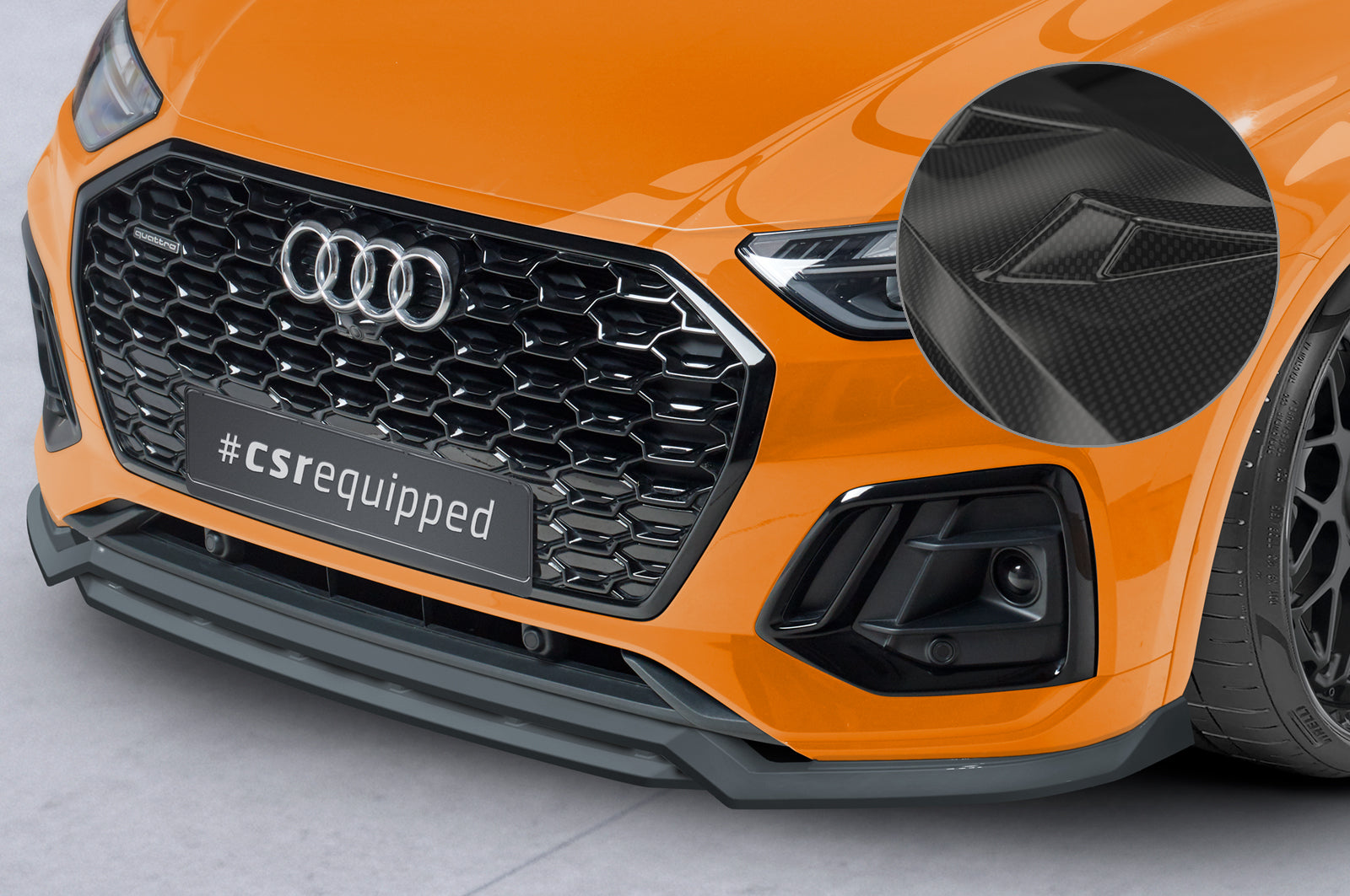 Audi Q5/SQ5 FY Front Splitter CSL677-G