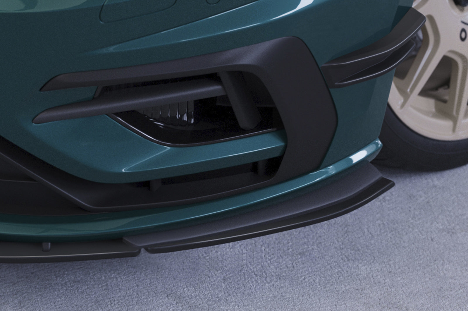 VW Golf 7 R/R-Line Front Splitter CSL680