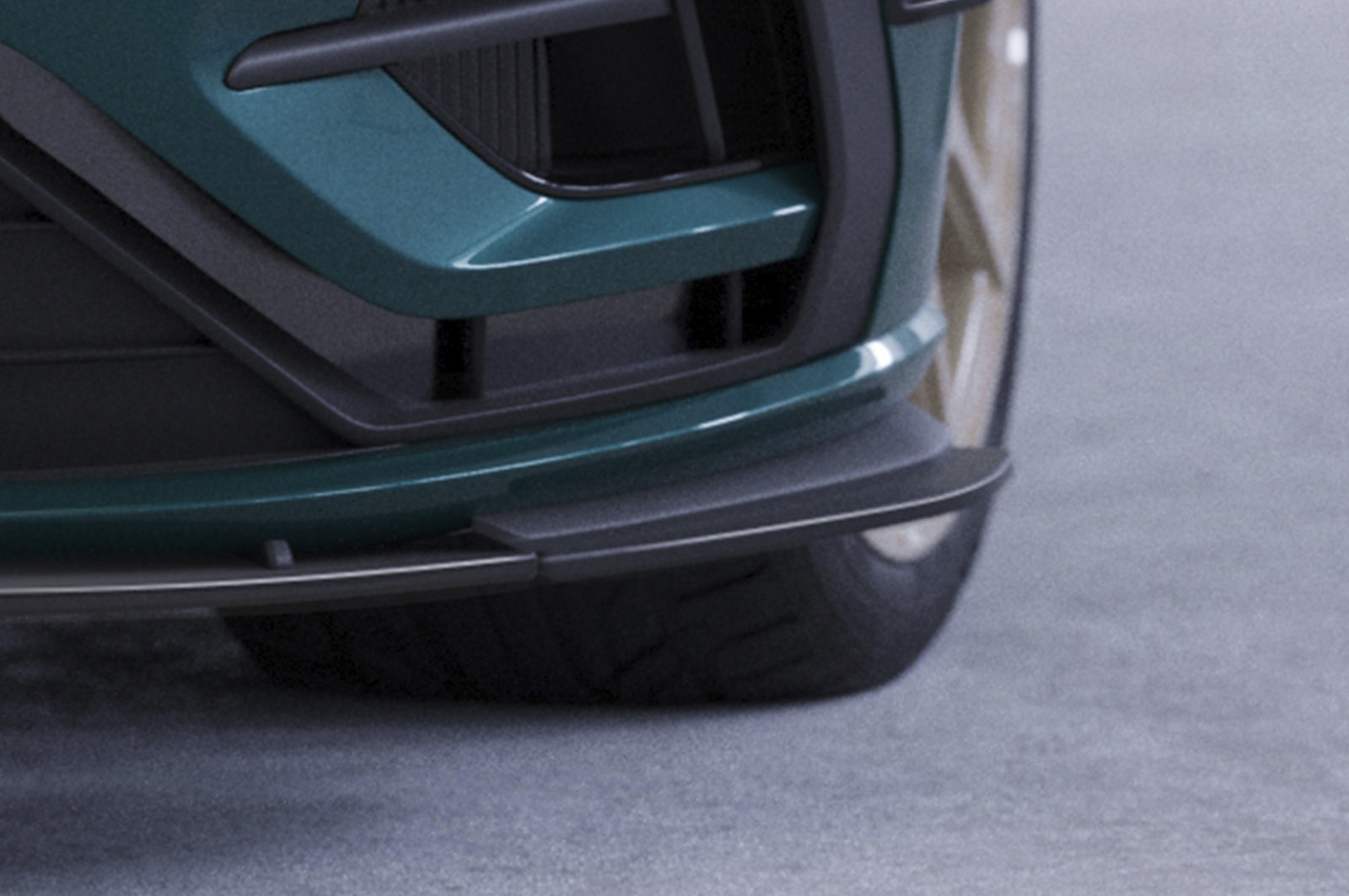 VW Golf 7 R/R-Line Front Splitter CSL680