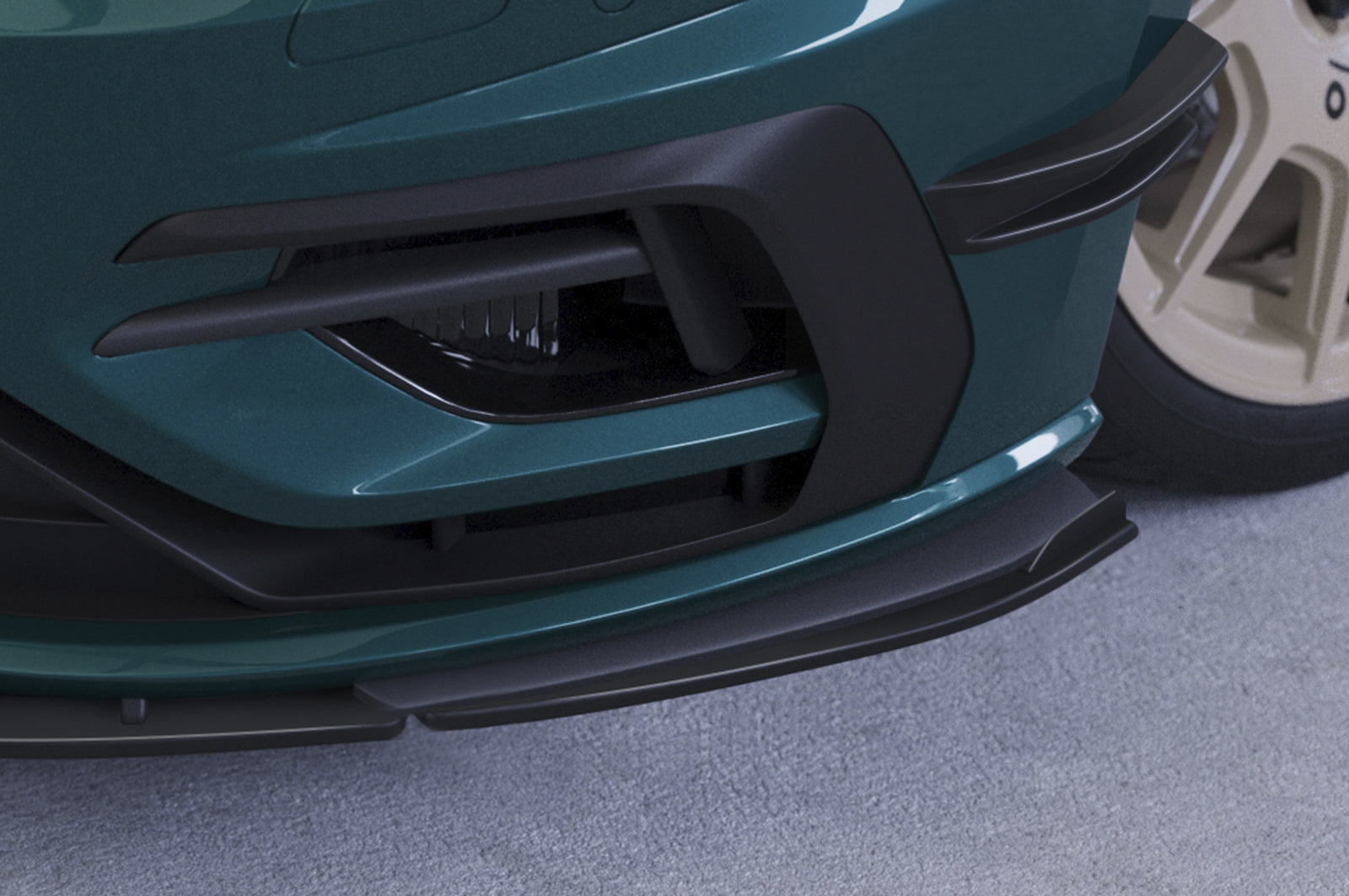 VW Golf 7 R/R-Line Front Splitter CSL681