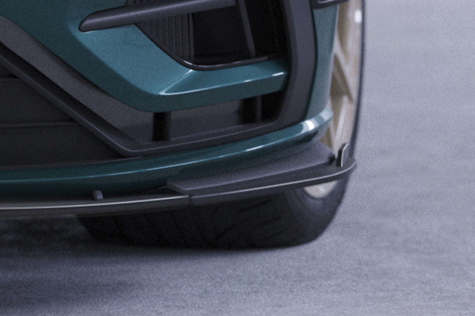 VW Golf 7 R/R-Line Front Splitter CSL681
