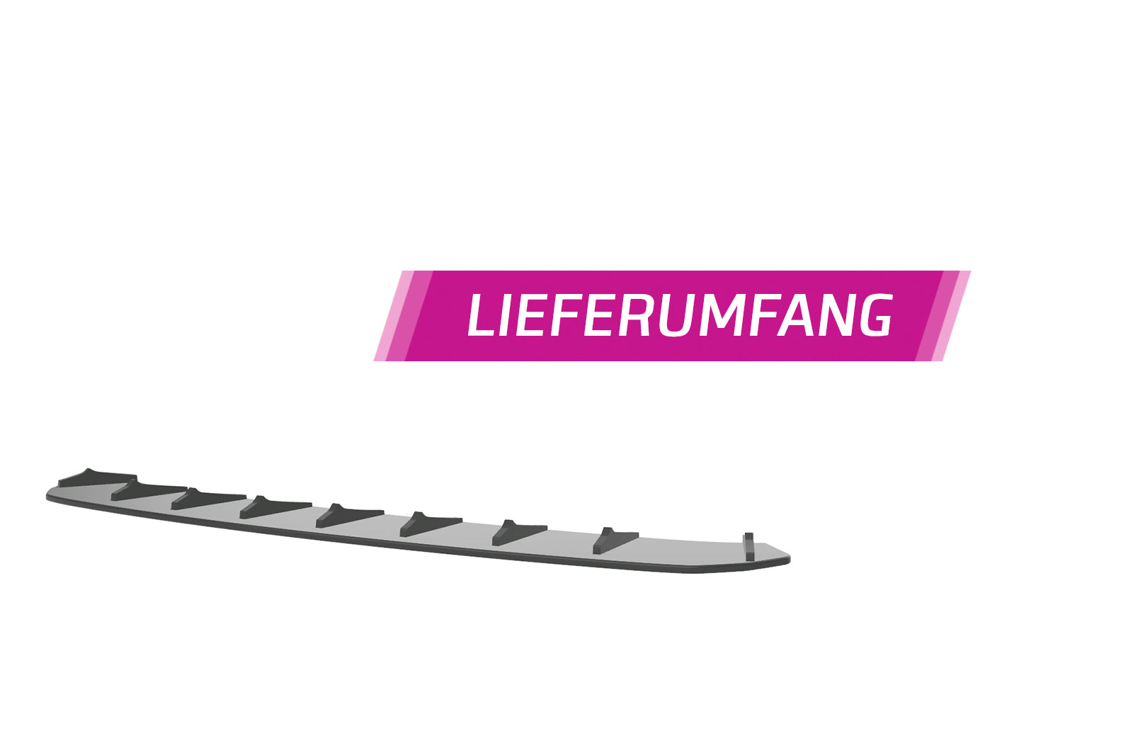 VW Golf 7 R Front Splitter CSL682