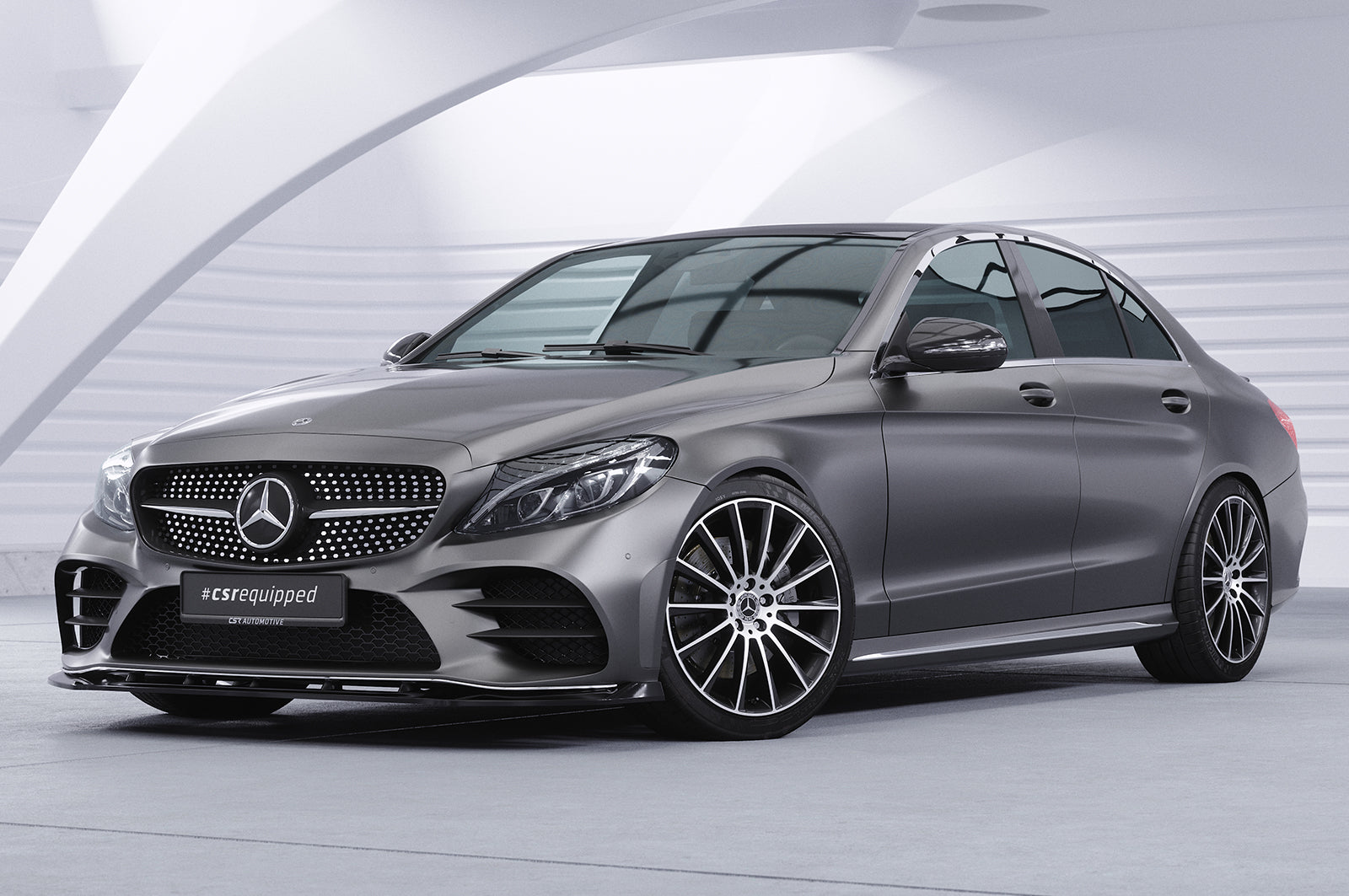 Mercedes-Benz C W205 AMG Front Splitter CSL696-G