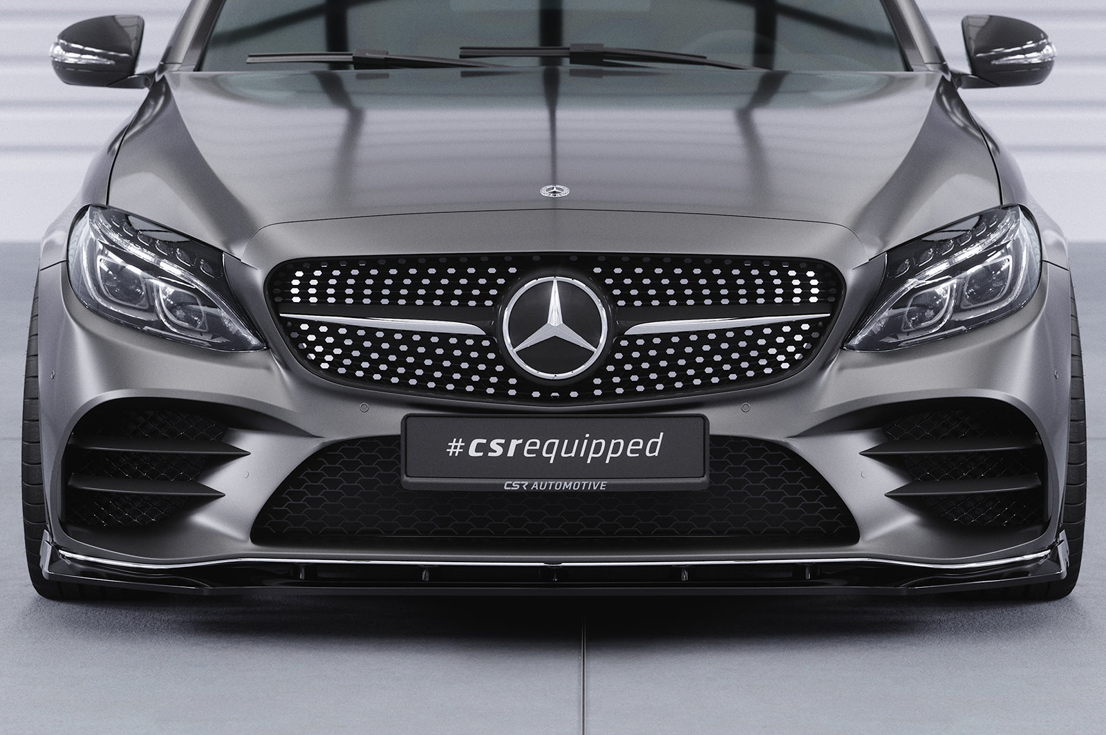 Mercedes-Benz C W205 AMG Front Splitter CSL696-G