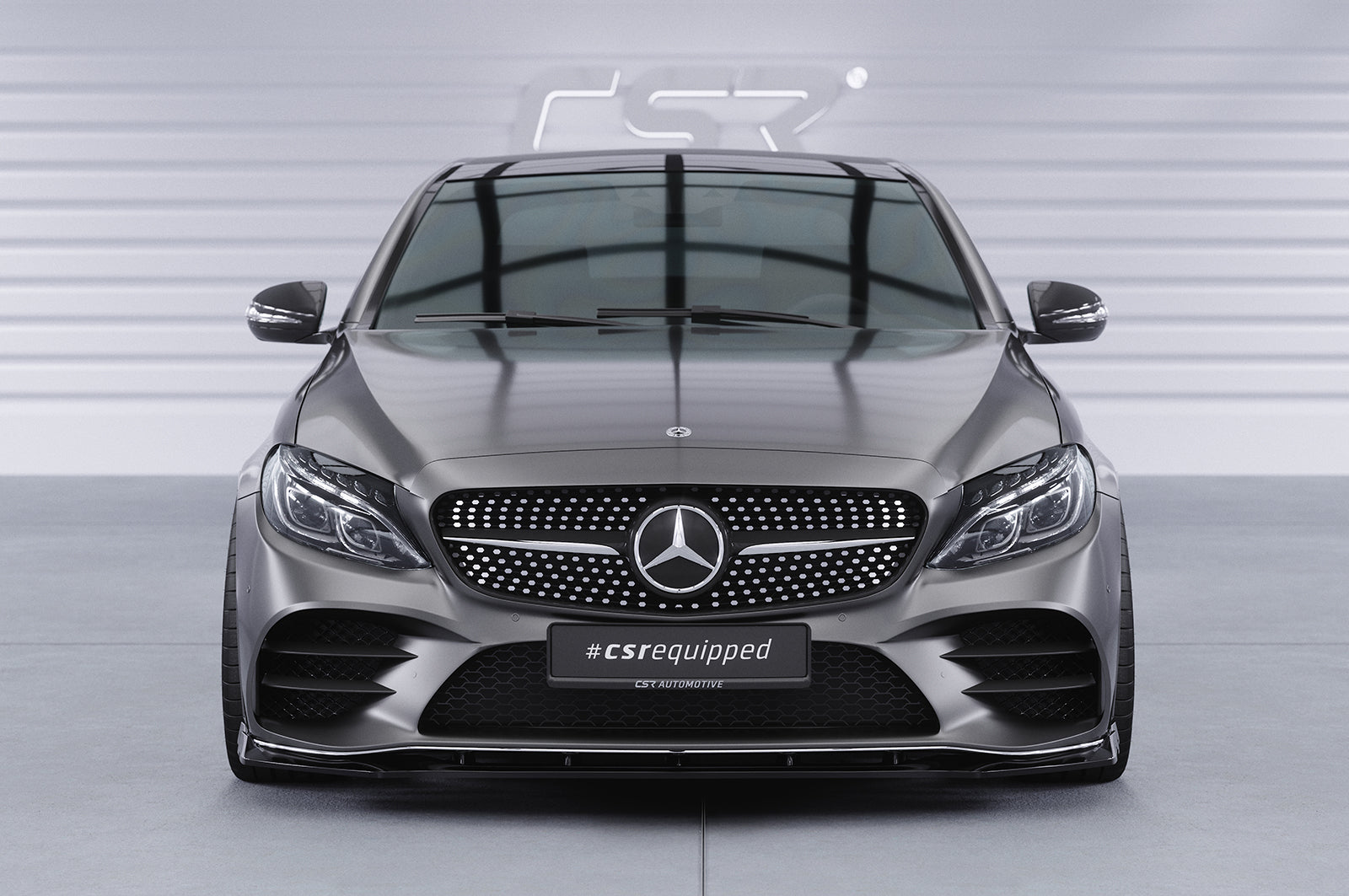 Mercedes-Benz C W205 AMG Front Splitter CSL696-G