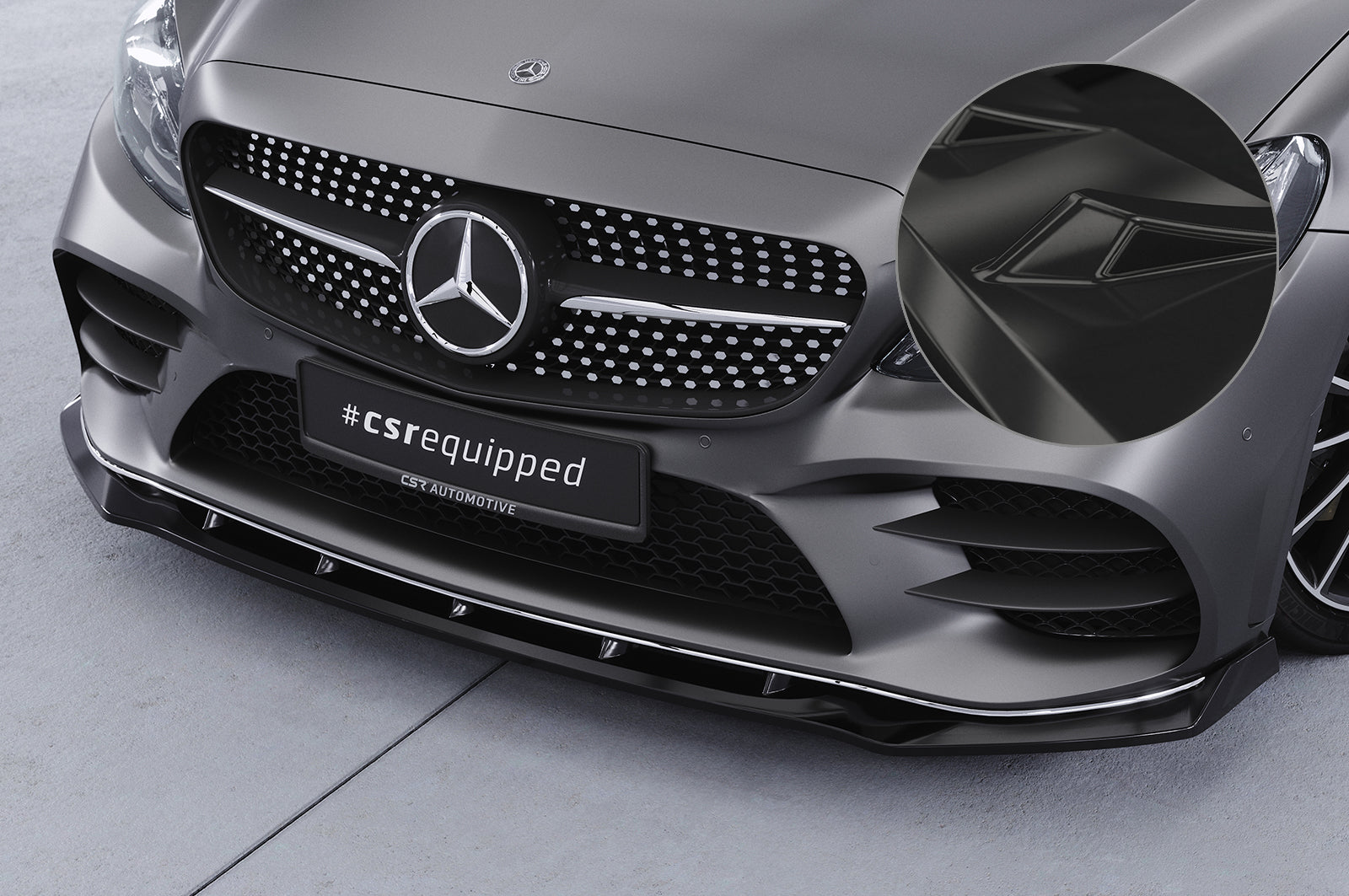 Mercedes-Benz C W205 AMG Front Splitter CSL696-G