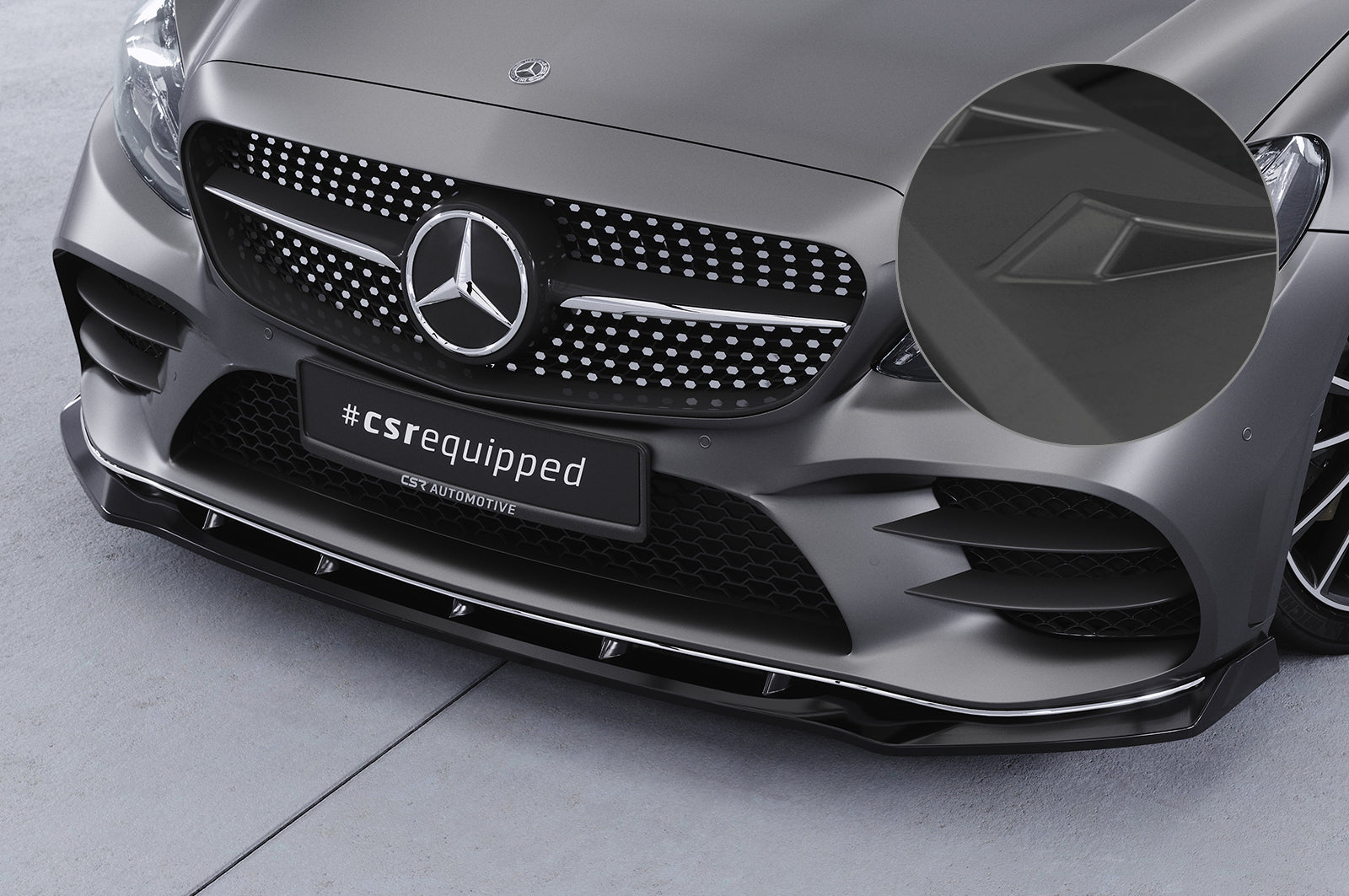 Mercedes-Benz C W205 AMG Front Splitter CSL696-G
