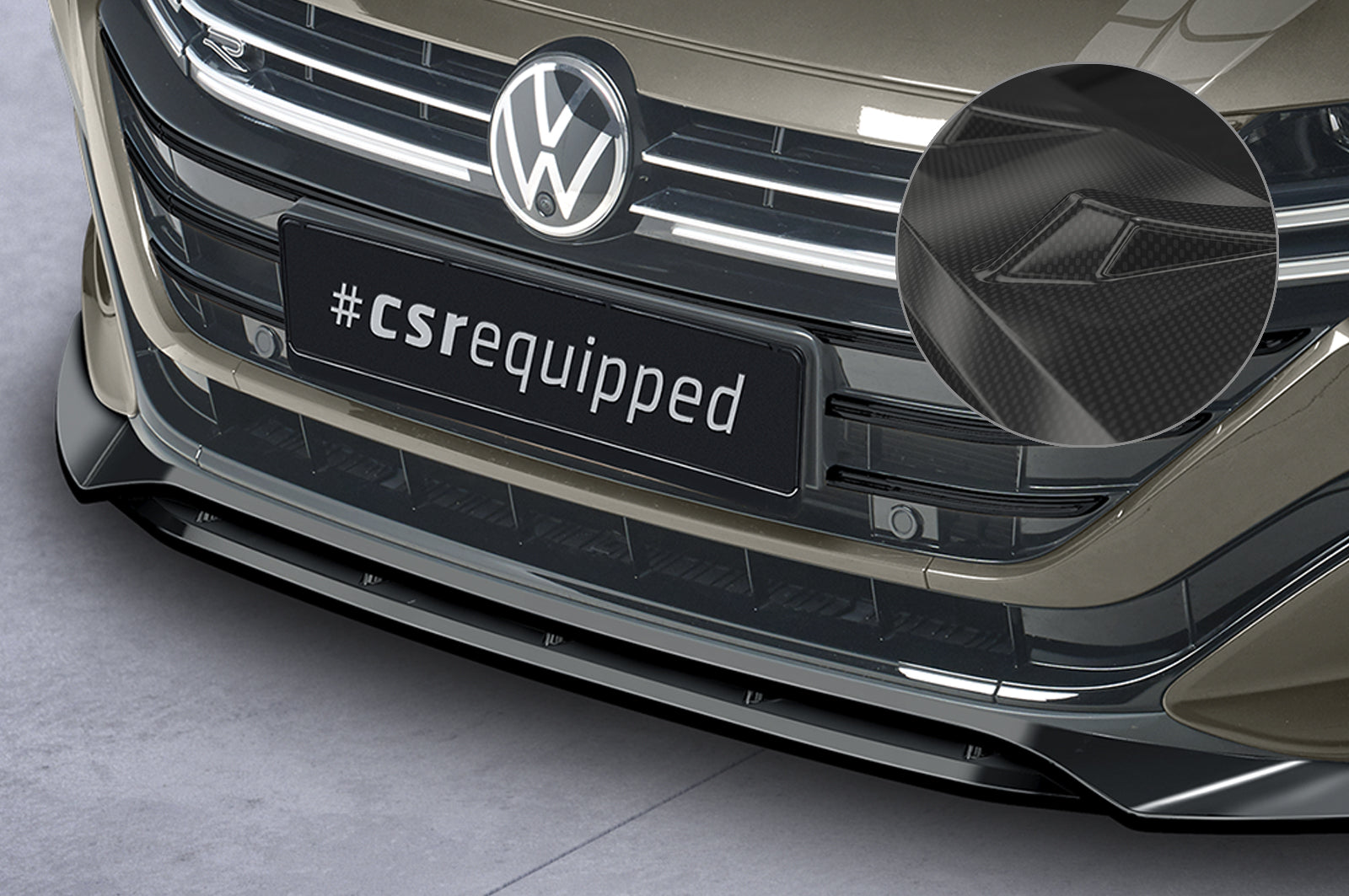 VW Arteon R-Line Front Splitter CSL697-G
