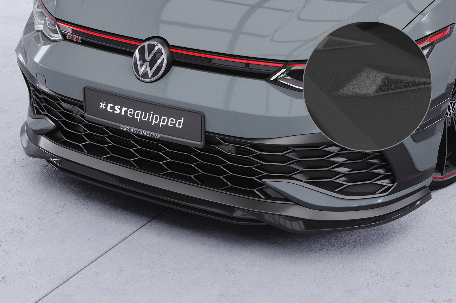 VW Golf 8 GTI Front Splitter CSL711-G