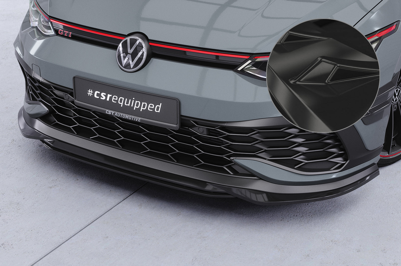 VW Golf 8 GTI Front Splitter CSL711-G