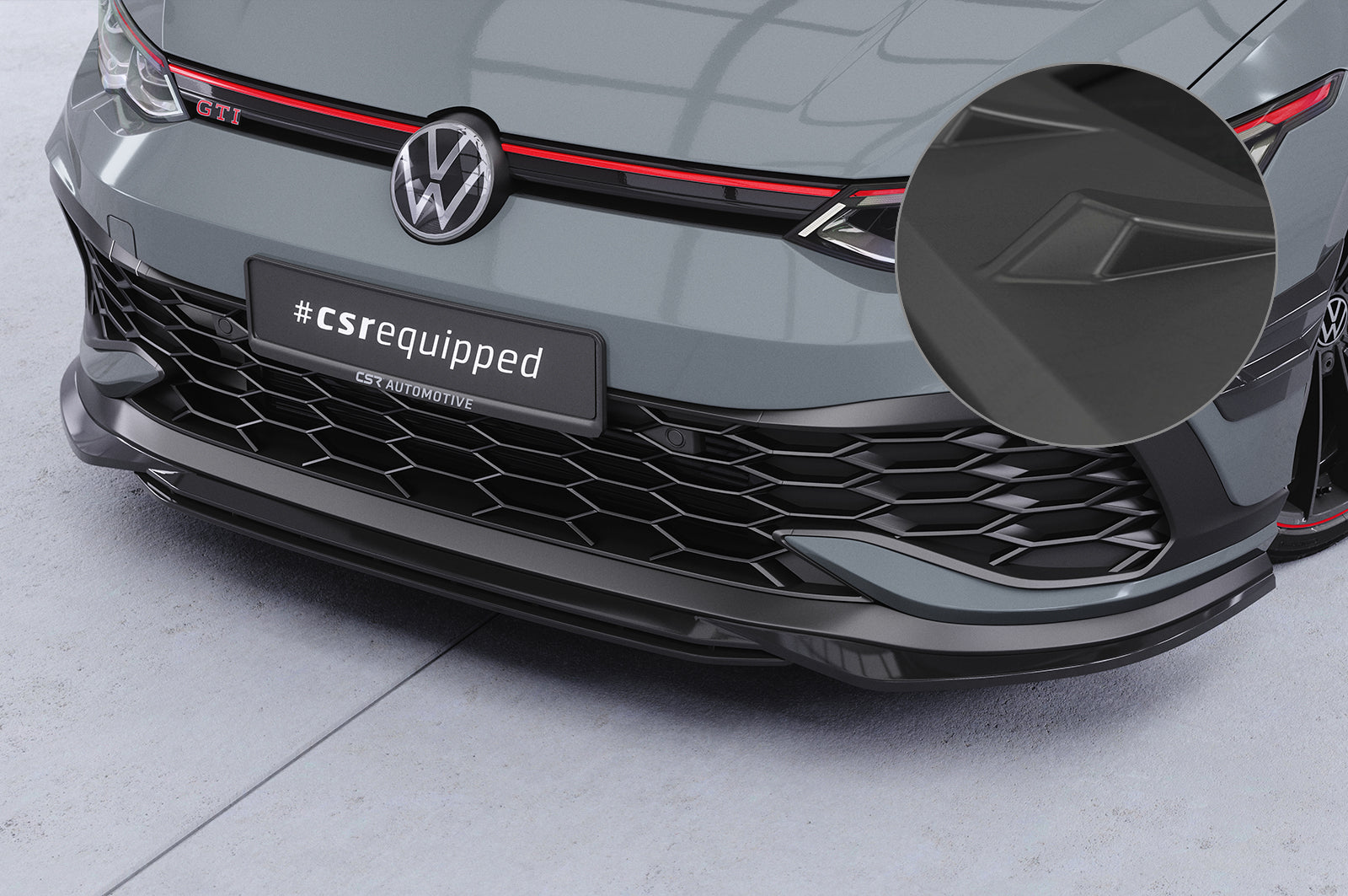 VW Golf 8 GTI Front Splitter CSL711-G