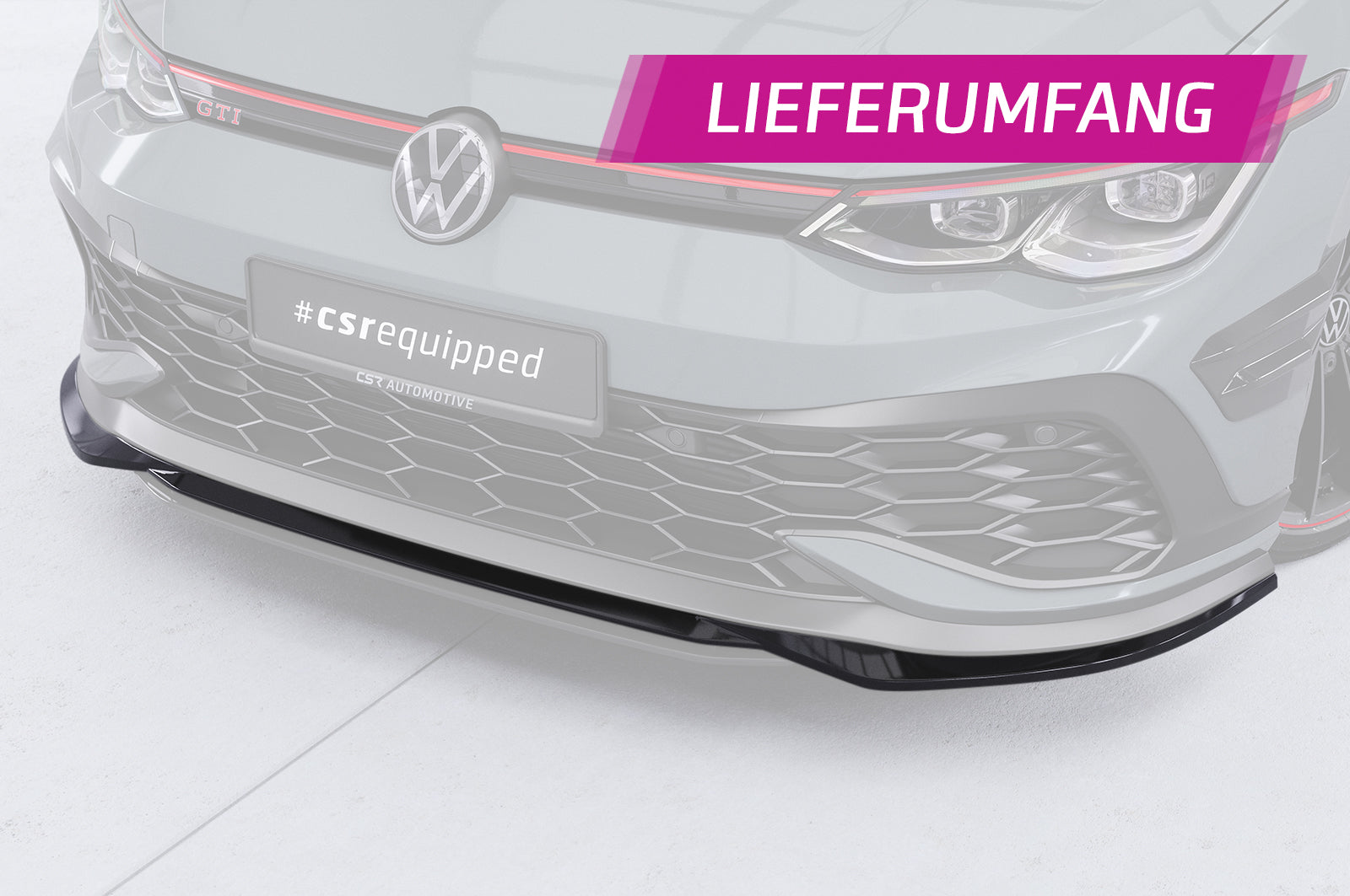 VW Golf 8 GTI Front Splitter CSL711-G