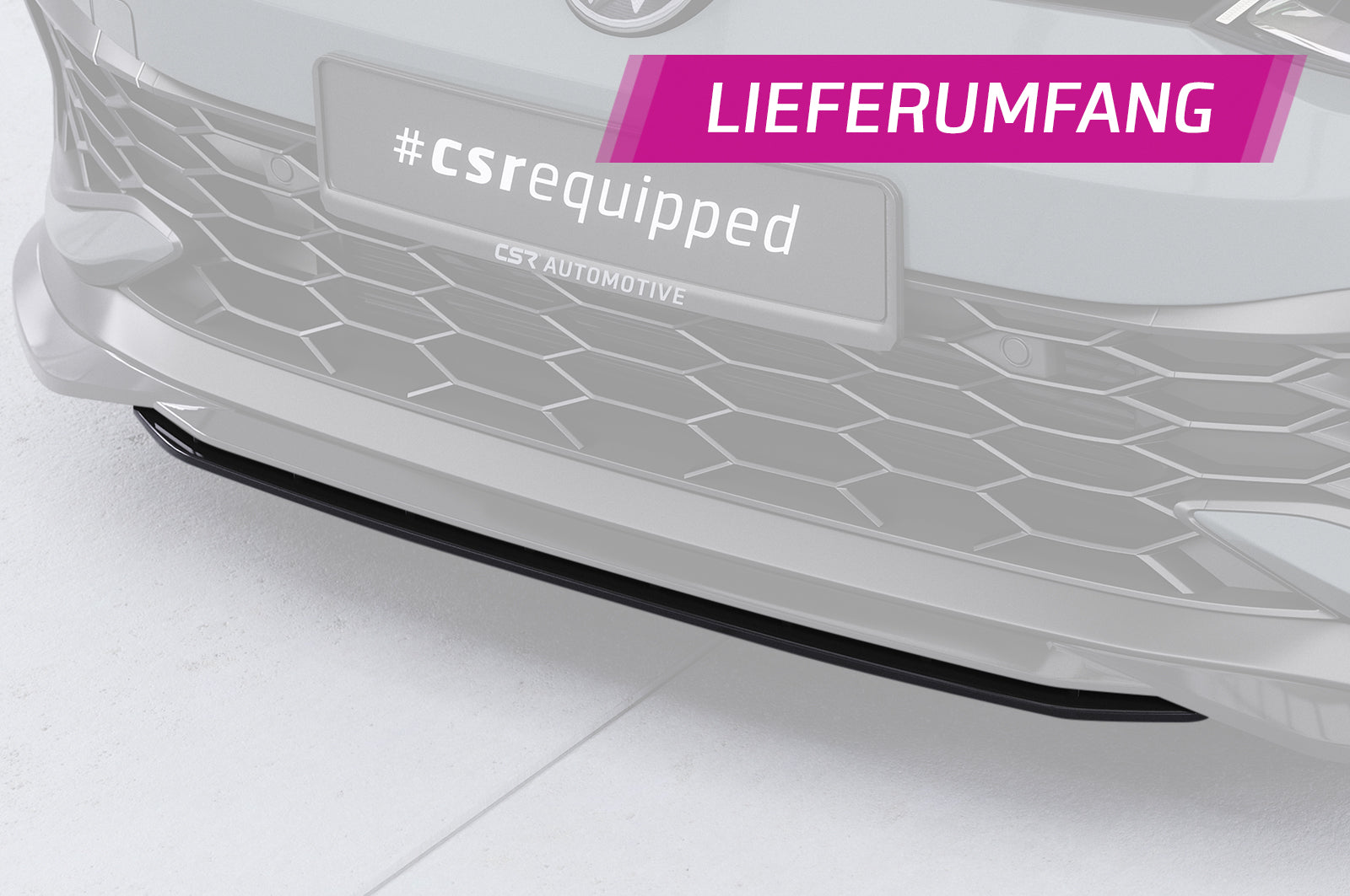 VW Golf 8 GTI Front Splitter CSL712