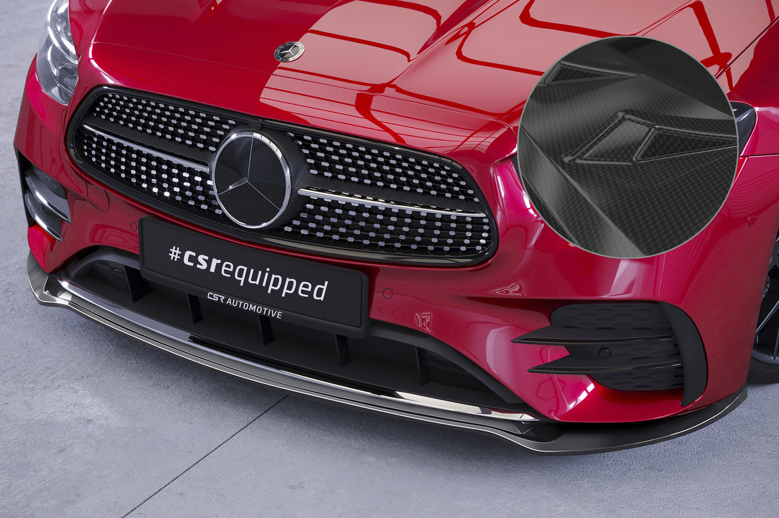 Mercedes-Benz E A238/C238 AMG Front Splitter CSL715-G