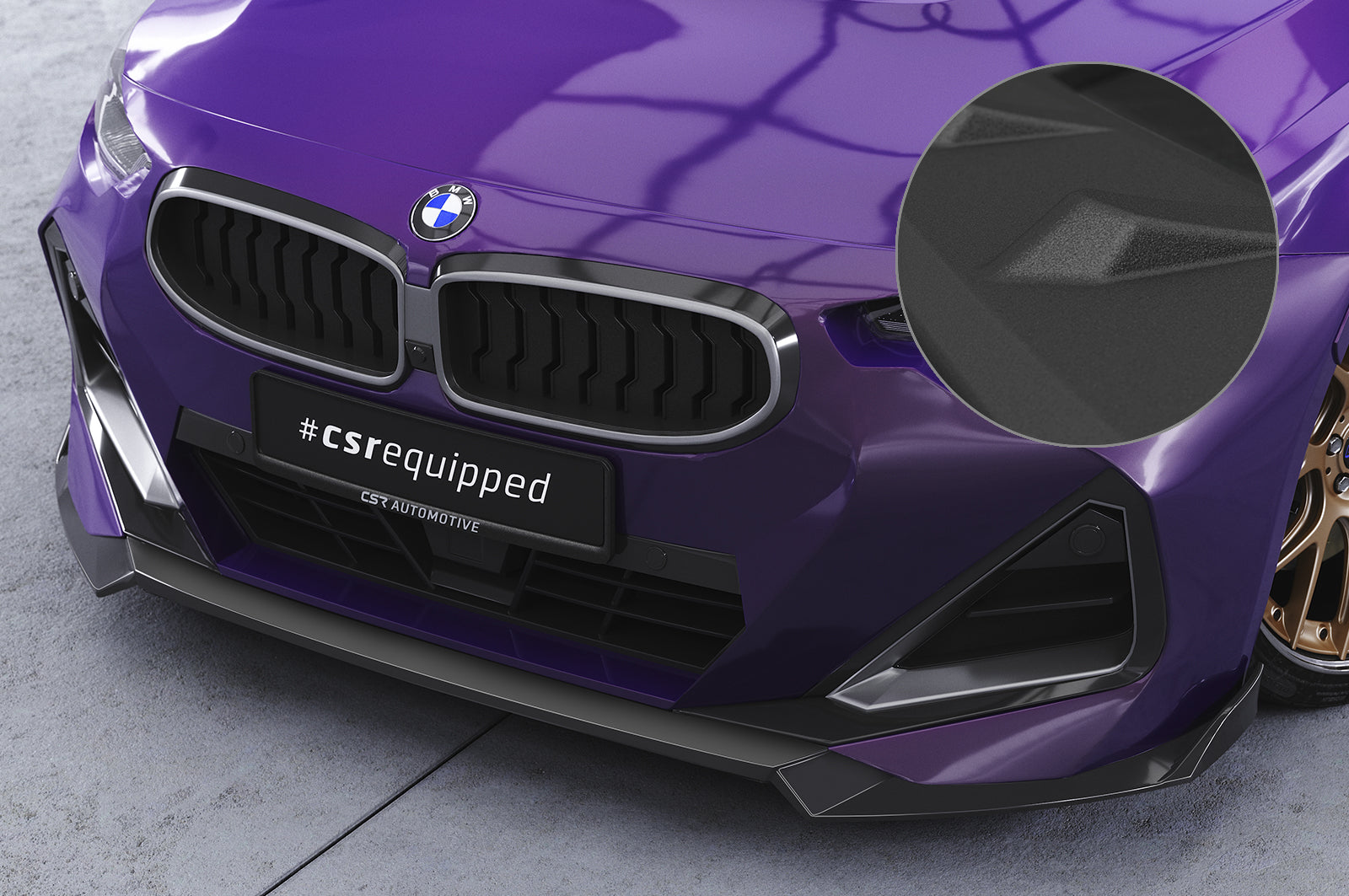 BMW 2 G42 M Sport/M240i Front Splitter CSL716-G
