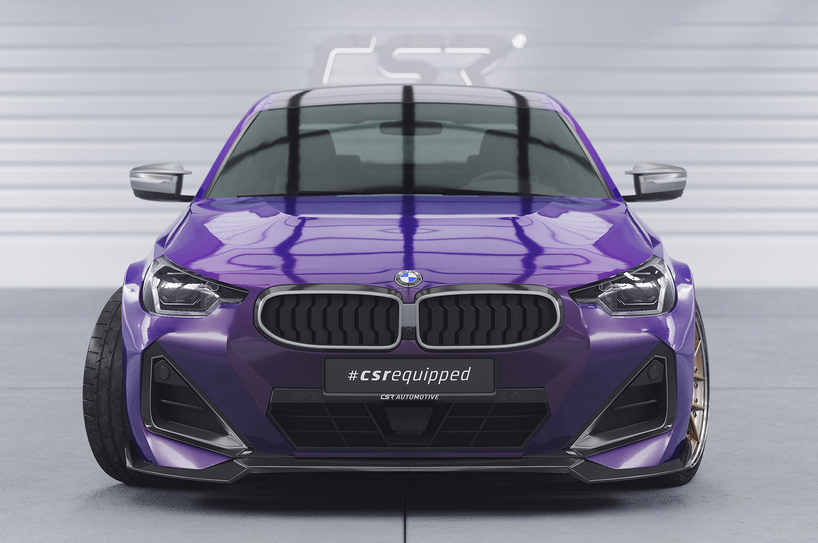 BMW 2 G42 M Sport/M240i Front Splitter CSL716-G