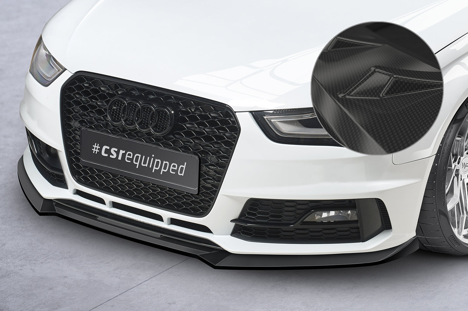 Audi A4 B8 Front Splitter CSL723-G