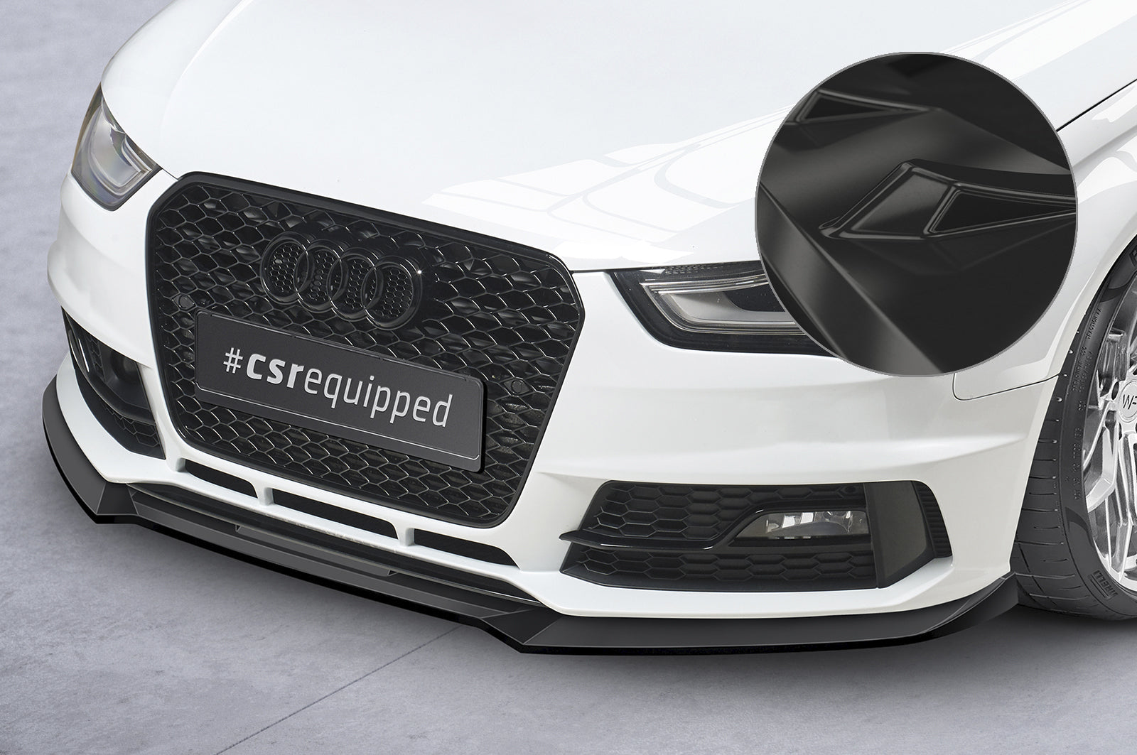 Audi A4 B8 Front Splitter CSL723-G