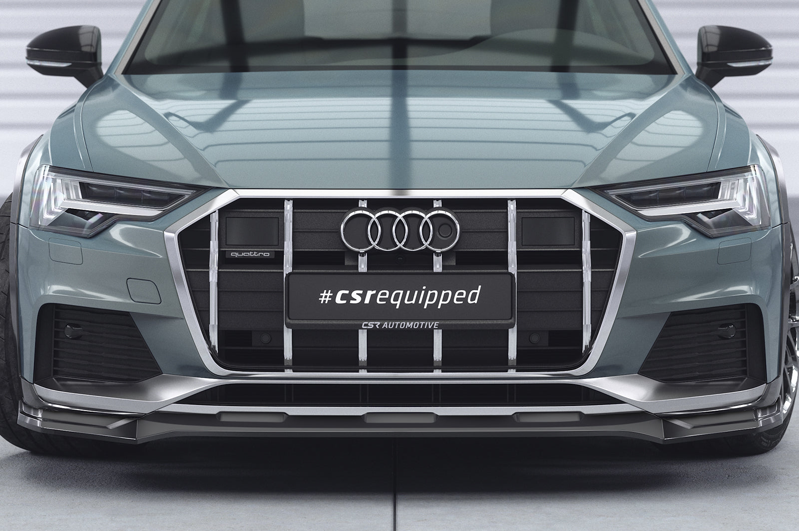 Audi A6 C8 Allroad Front Splitter CSL726-G
