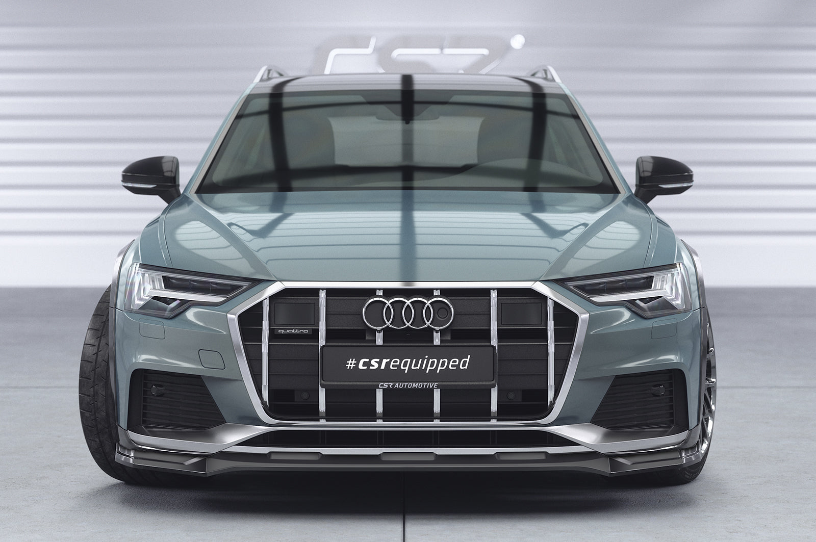 Audi A6 C8 Allroad Front Splitter CSL726-G