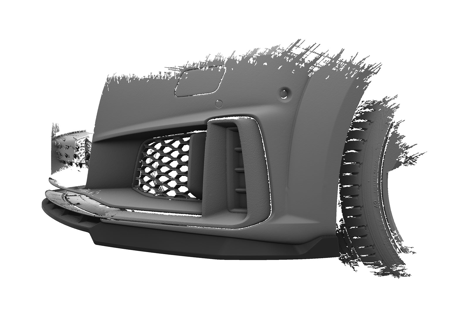 Audi TT/TTS 8S Front Splitter CSL739-G