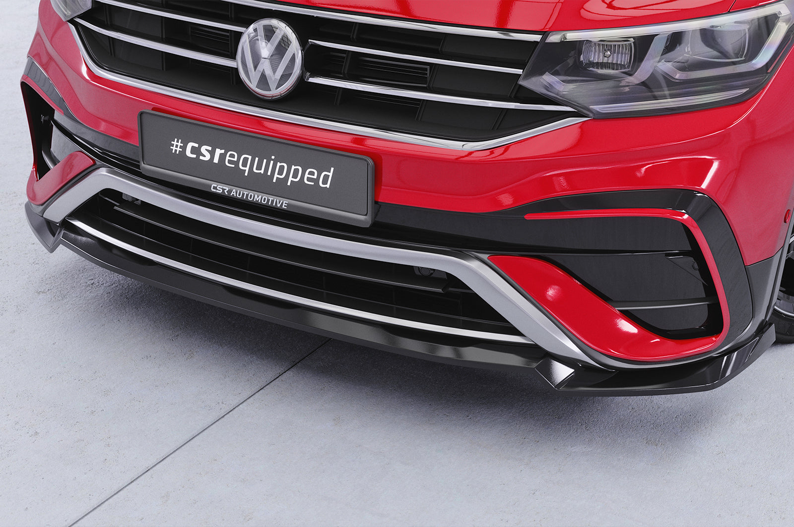 VW Tiguan 2 AD Allspace Front Splitter CSL793-G