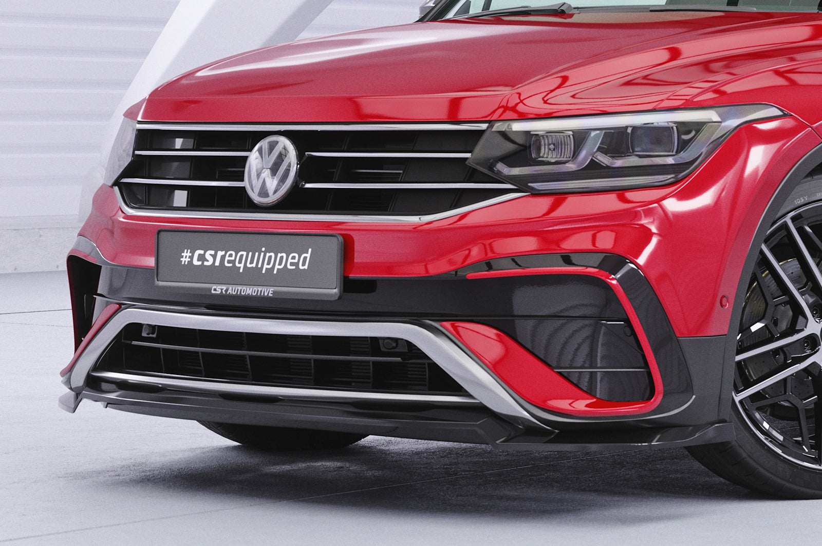 VW Tiguan 2 AD Allspace Front Splitter CSL793-G