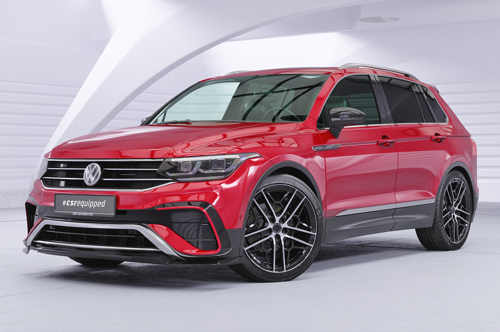 VW Tiguan 2 AD Allspace Front Splitter CSL793-G