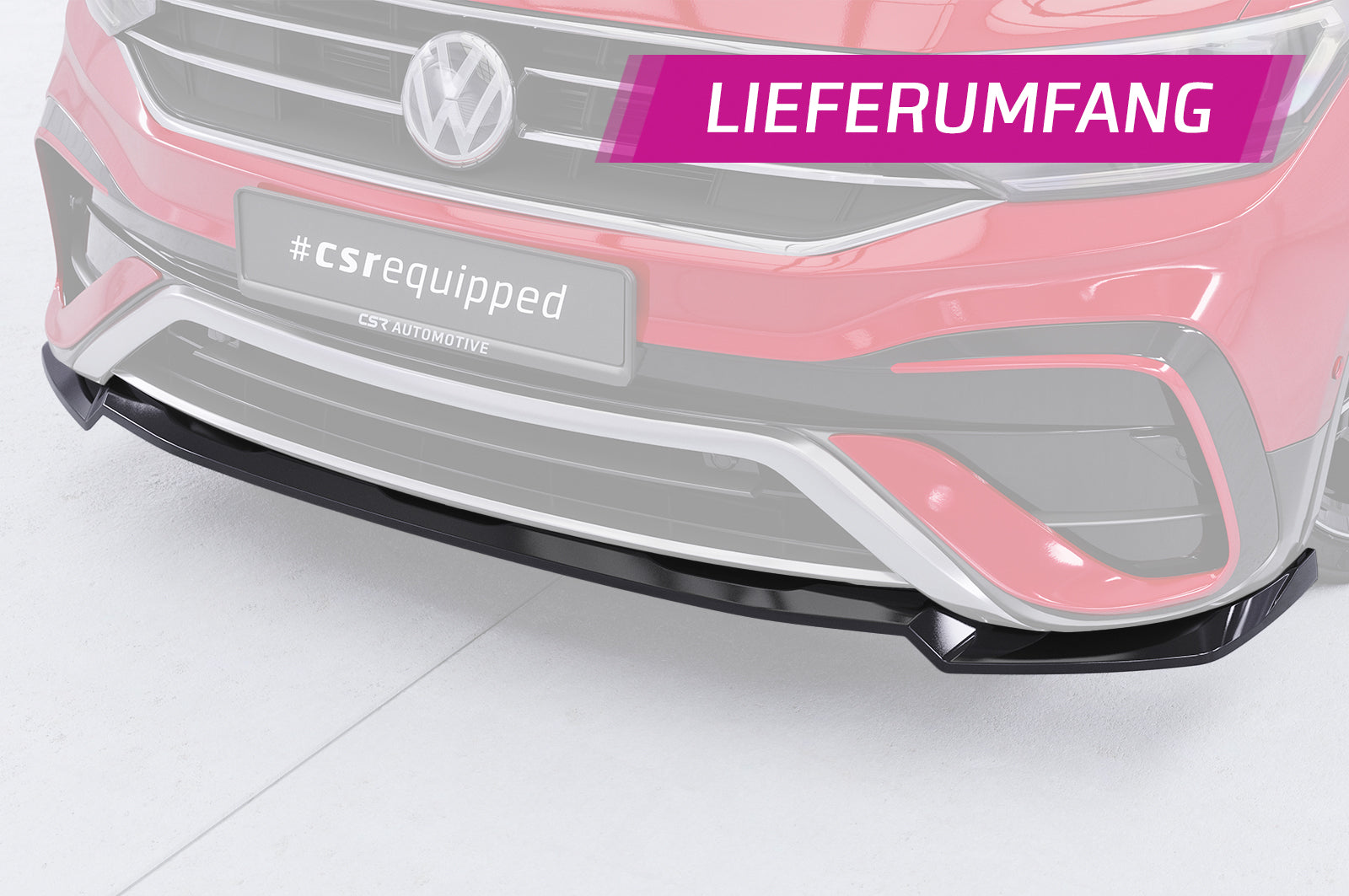 VW Tiguan 2 AD Allspace Front Splitter CSL793-G