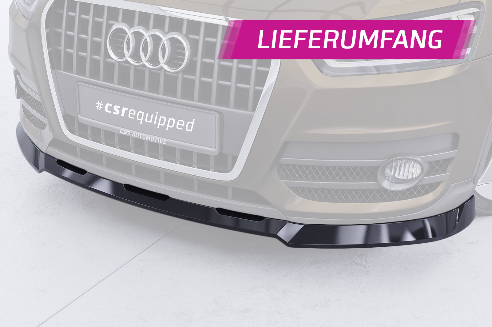 Audi Q3 8U Front Splitter CSL810-G