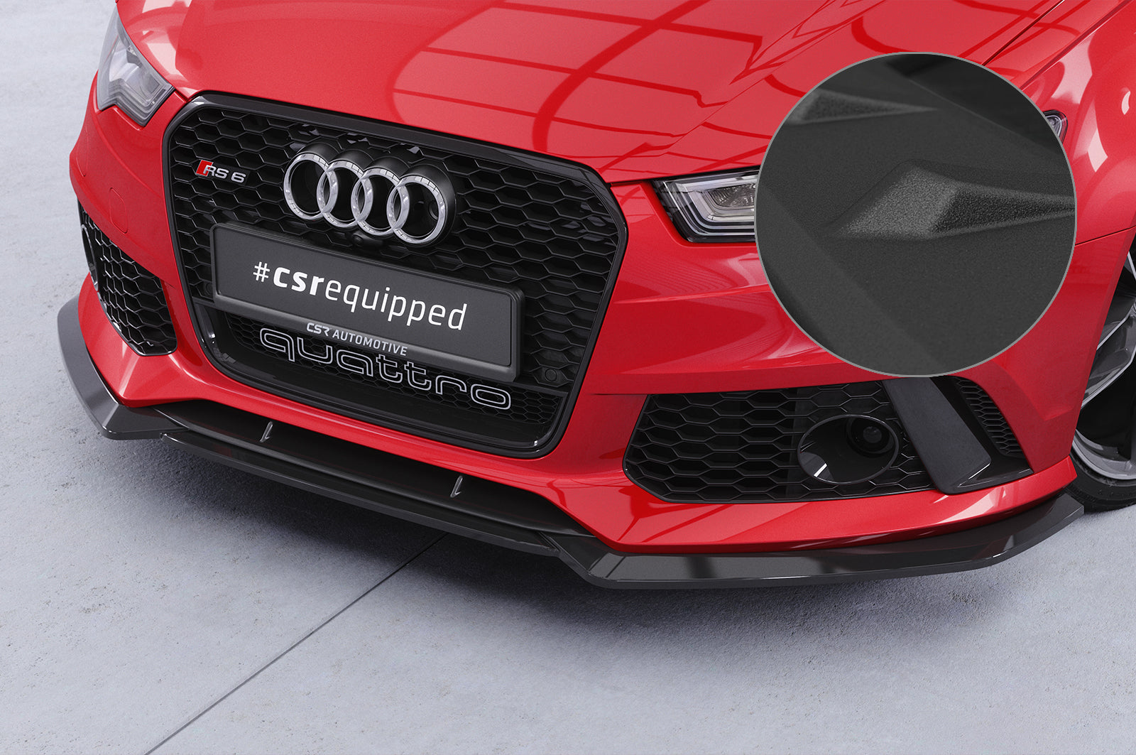 Audi RS6 C7 Front Splitter CSL855-G