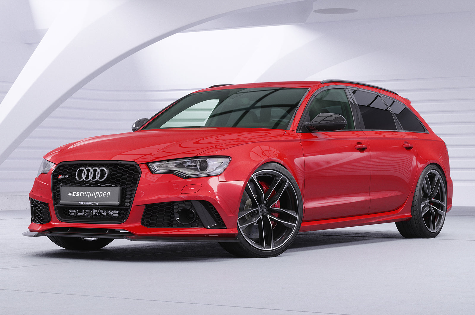 Audi RS6 C7 Front Splitter CSL855-G